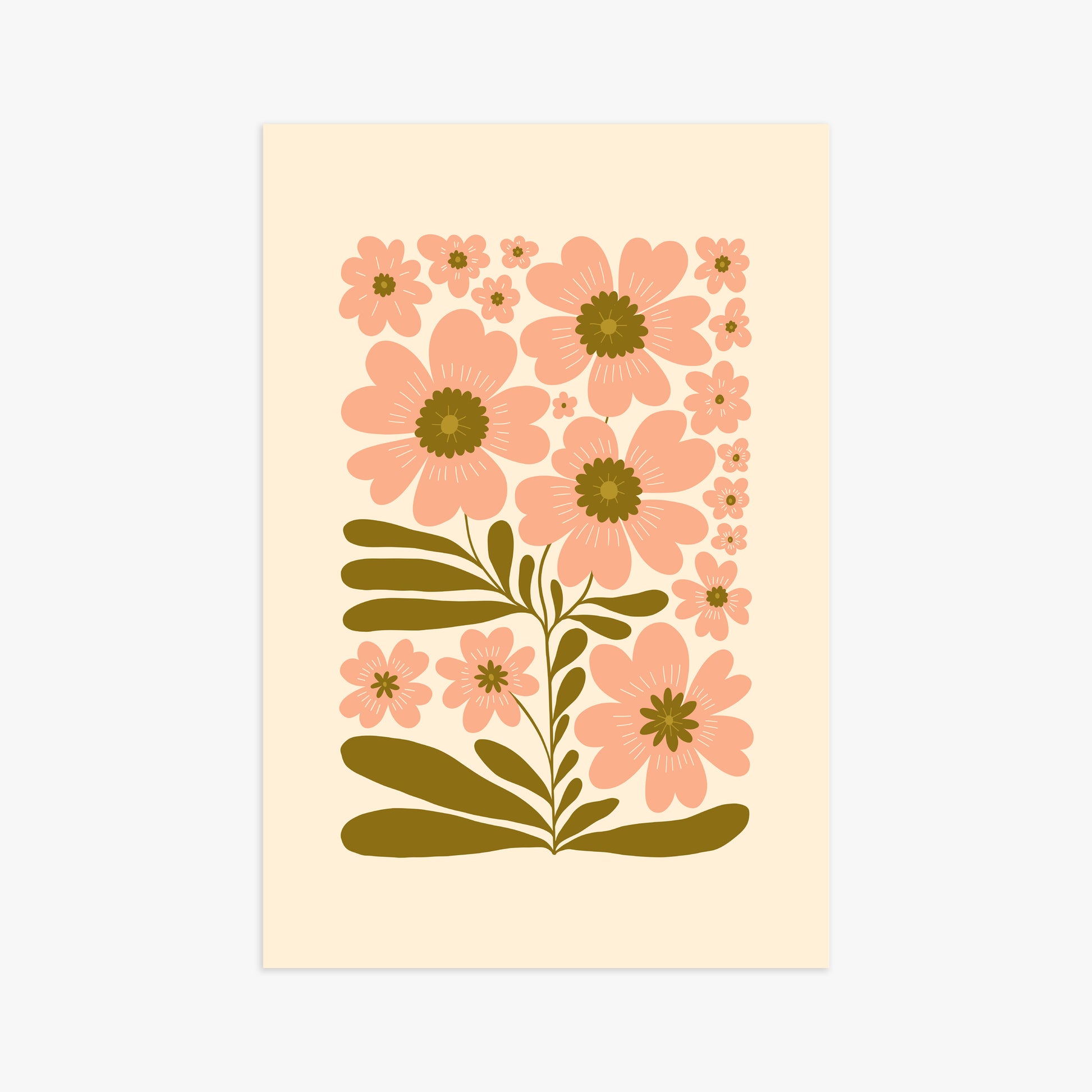 Blooming Folklore, 61x91cm Poster Unframed