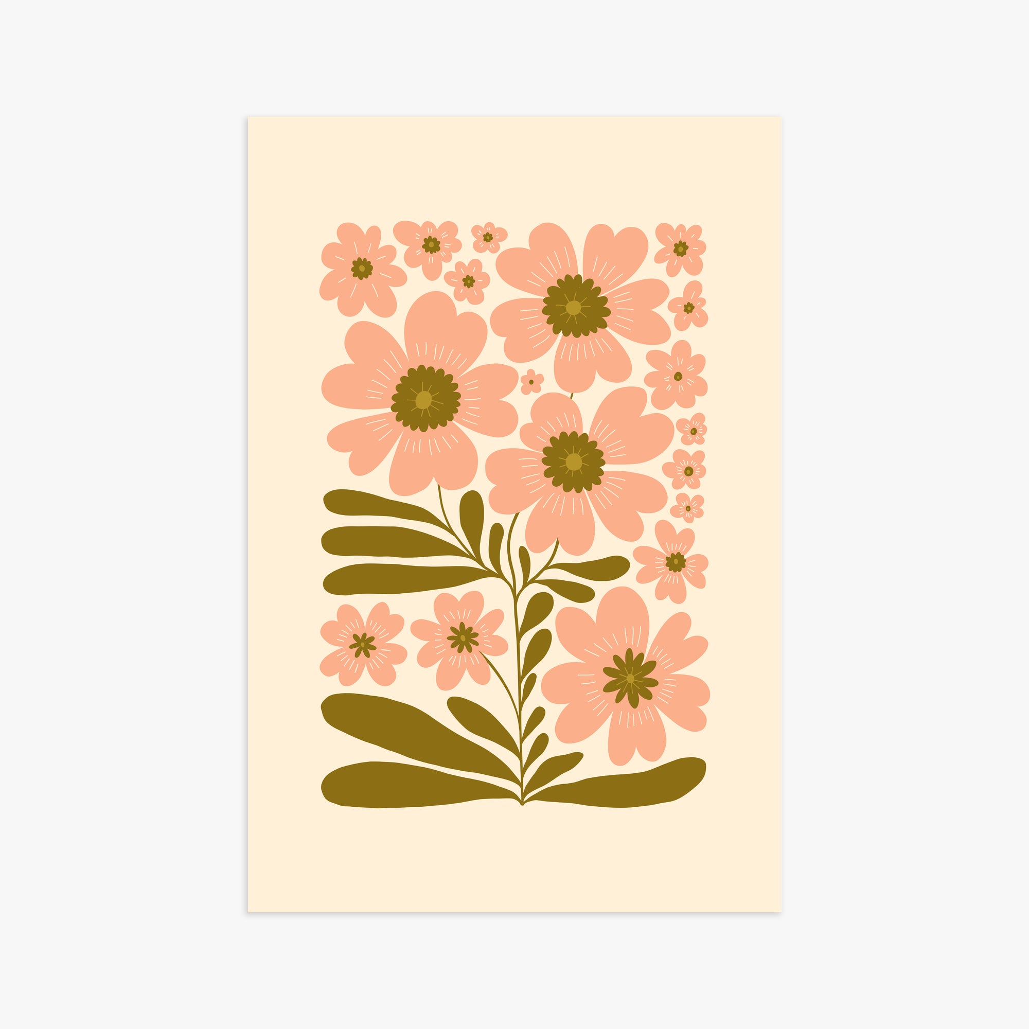 Blooming Folklore, 61x91cm Poster Unframed