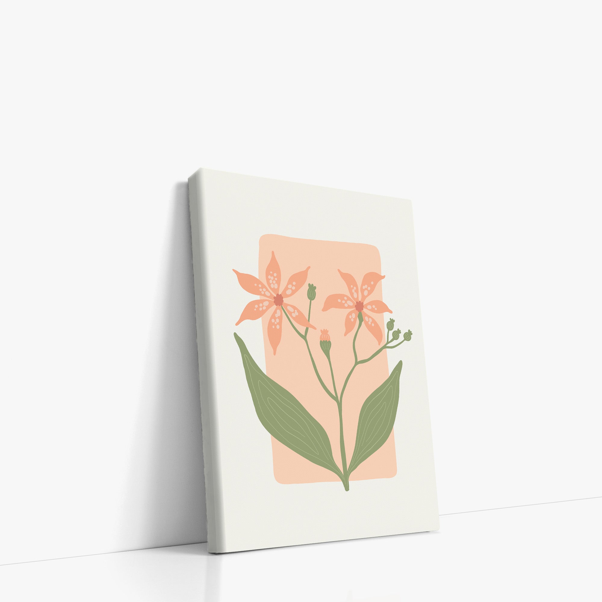 Peach Lily Blooms