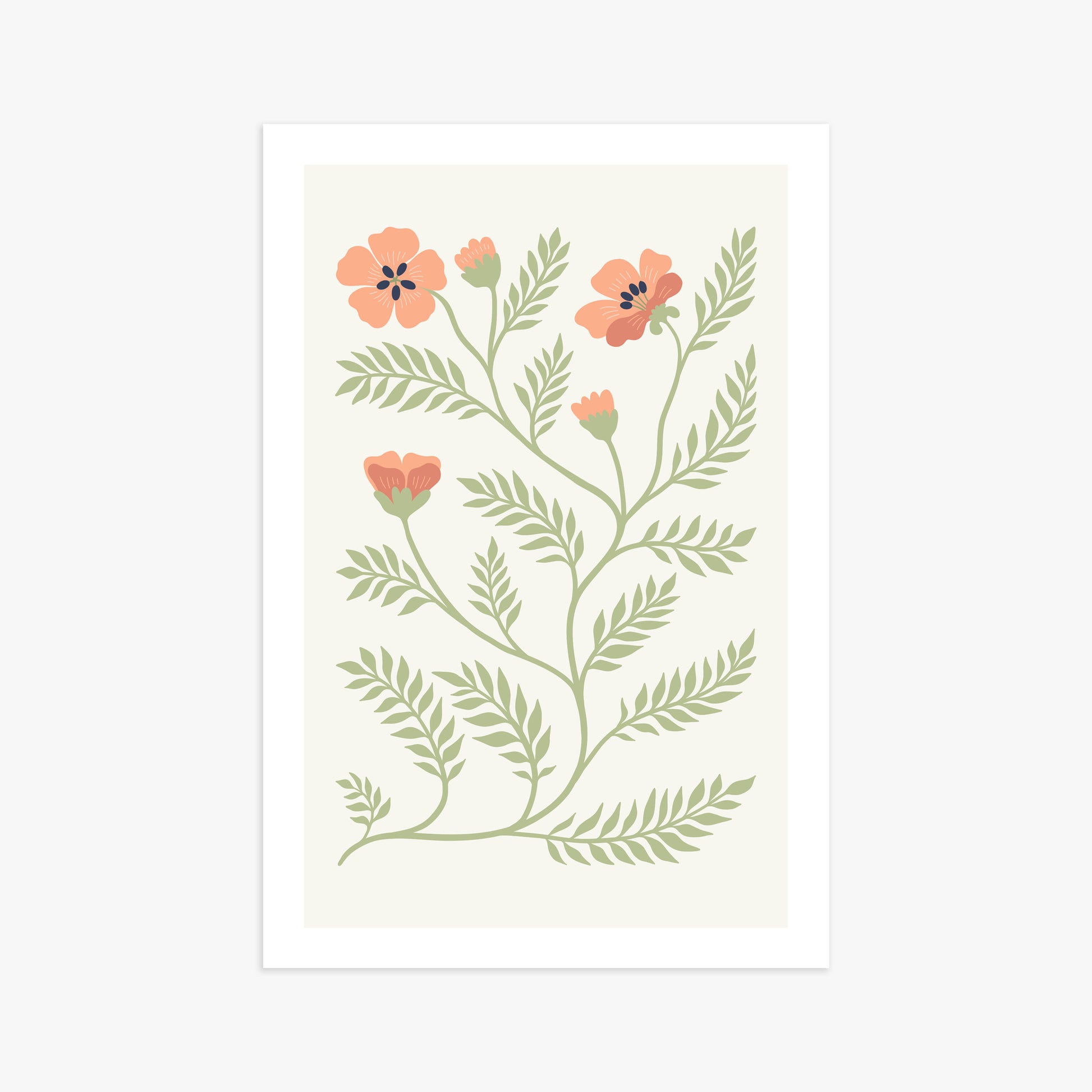 Verdant Sprig, 61x91cm Poster Unframed