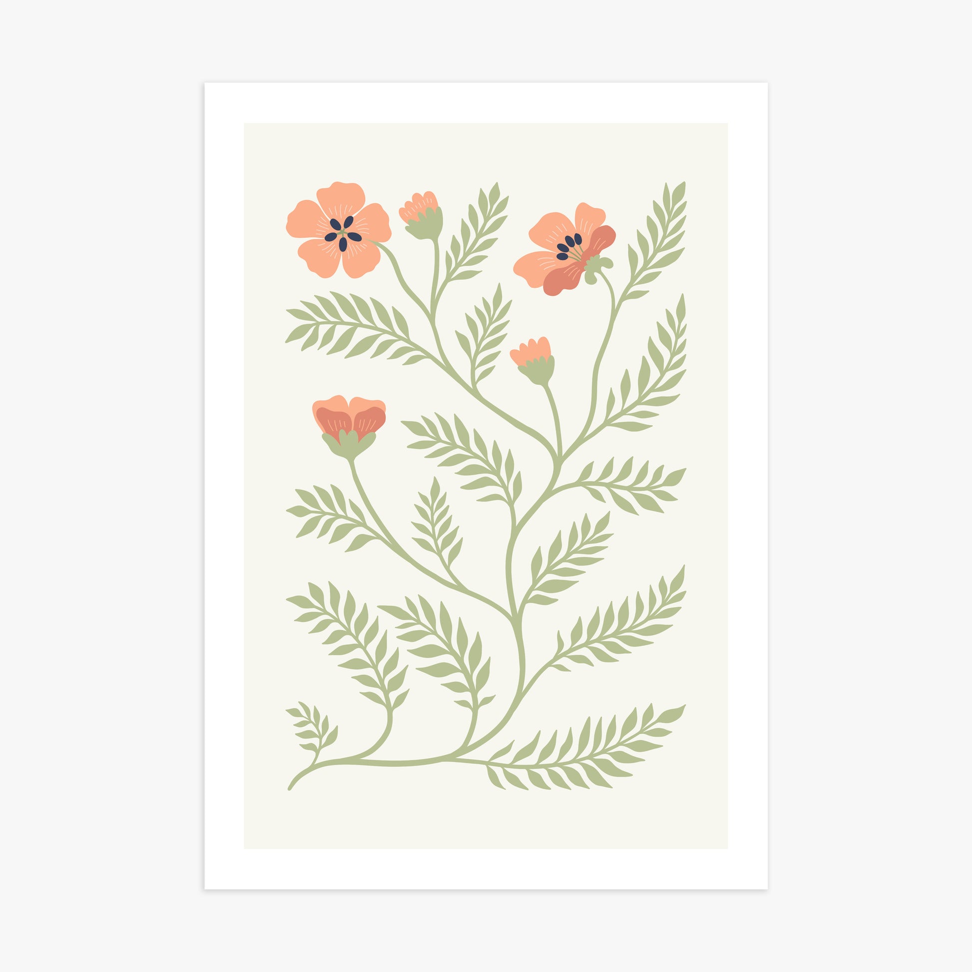 Verdant Sprig, 70x100cm Poster Unframed