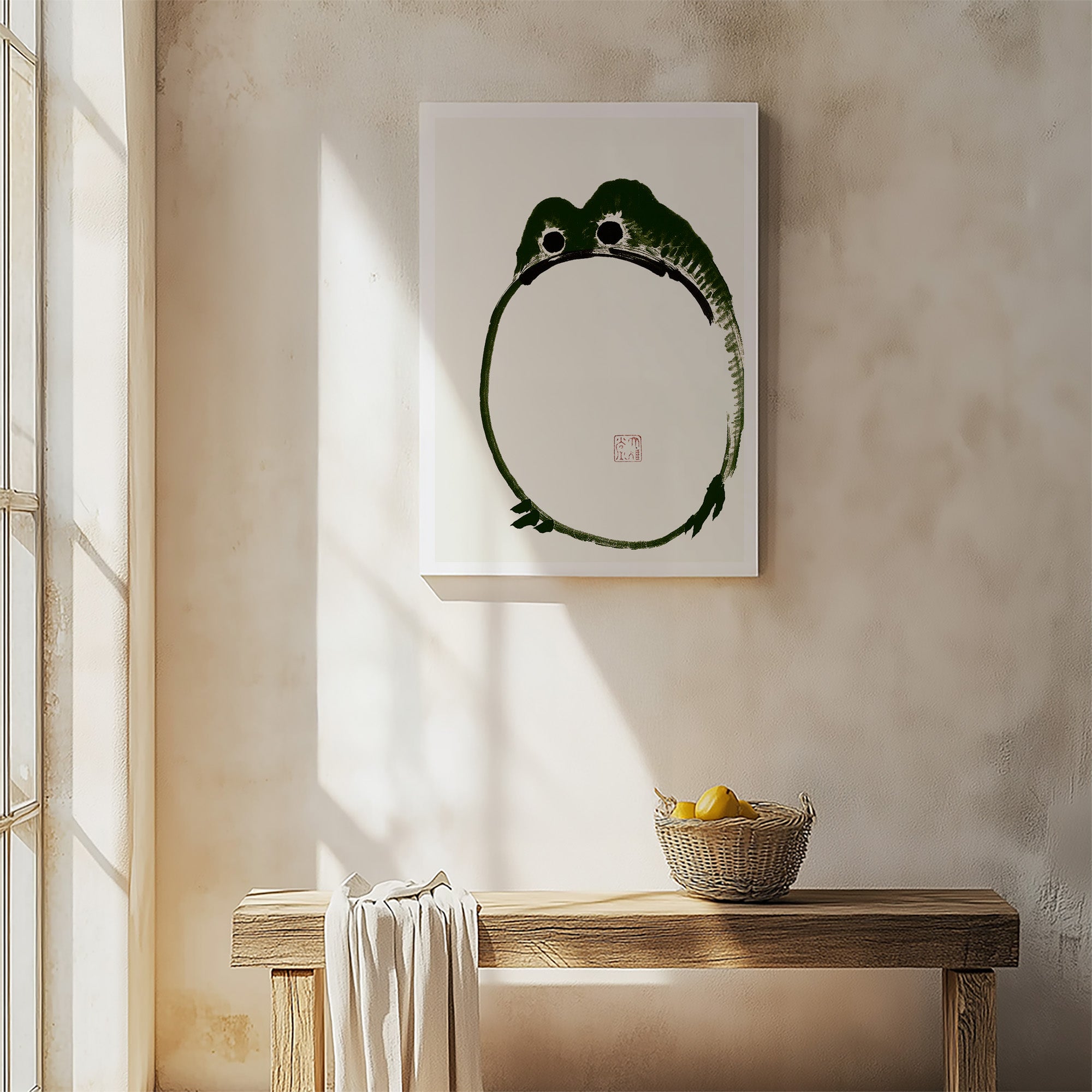 Grenouille ronde