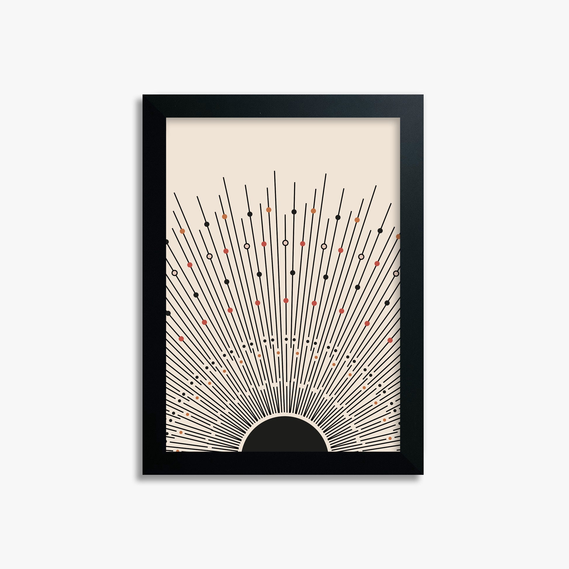 Cosmic Radiance, 21x30cm Framed Poster With Black Frame