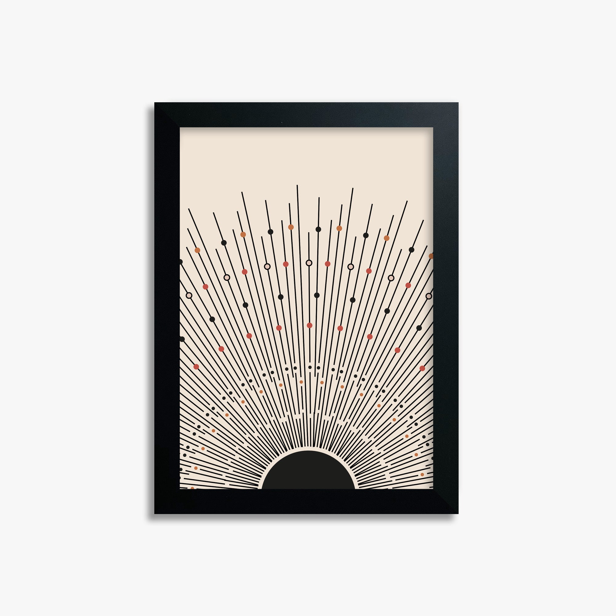 Cosmic Radiance, 21x30cm Framed Poster With Black Frame