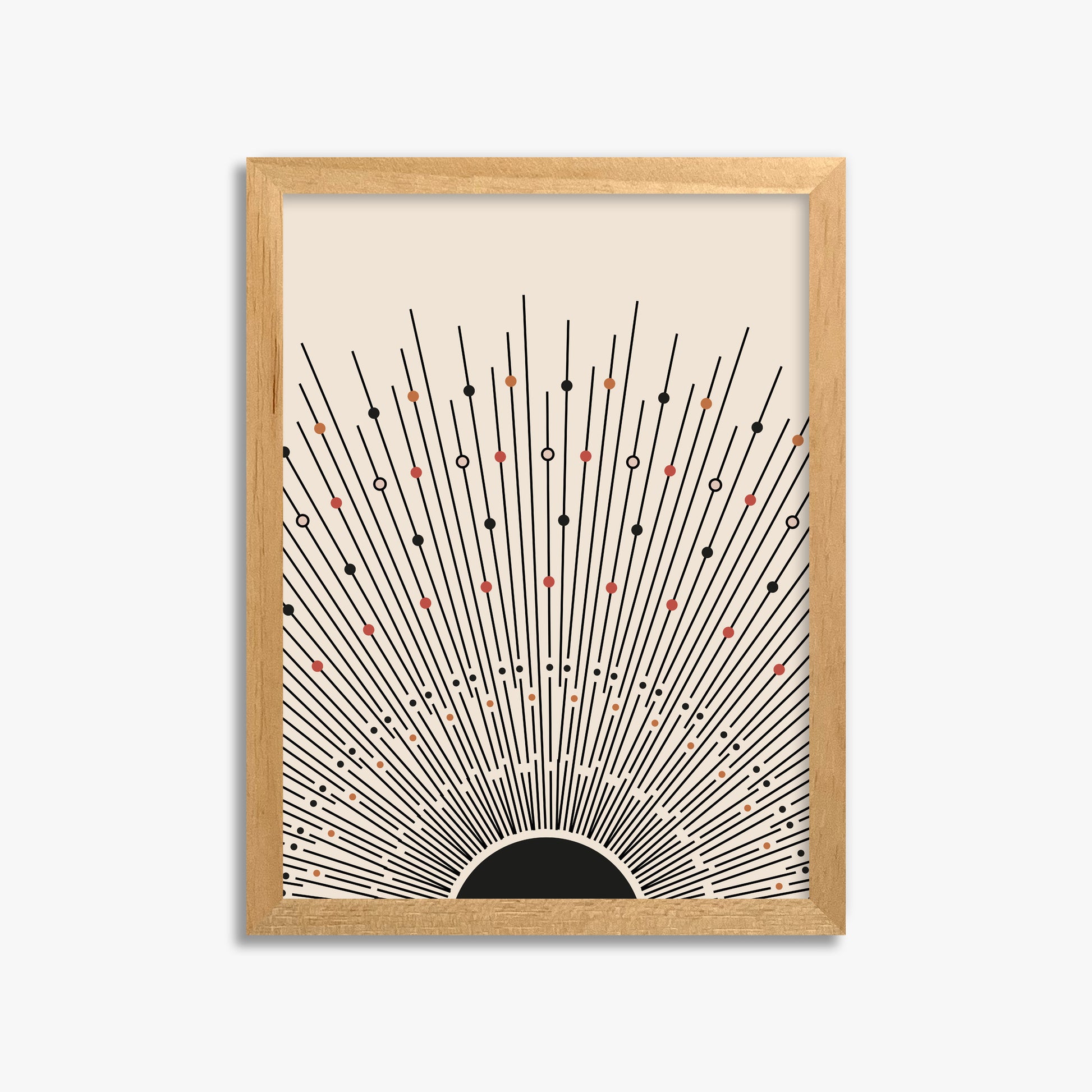 Cosmic Radiance, 30x40cm Framed Poster With Oak Frame