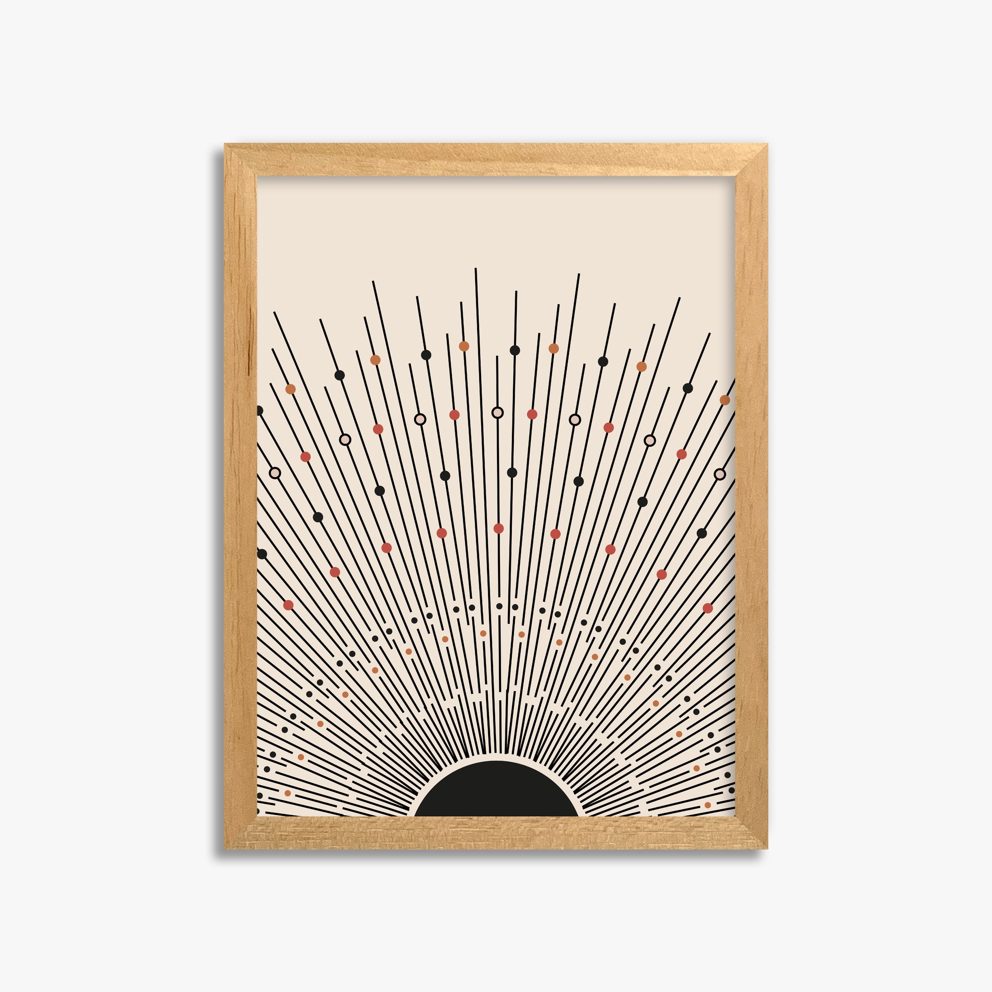 Cosmic Radiance, 30x40cm Framed Poster With Oak Frame