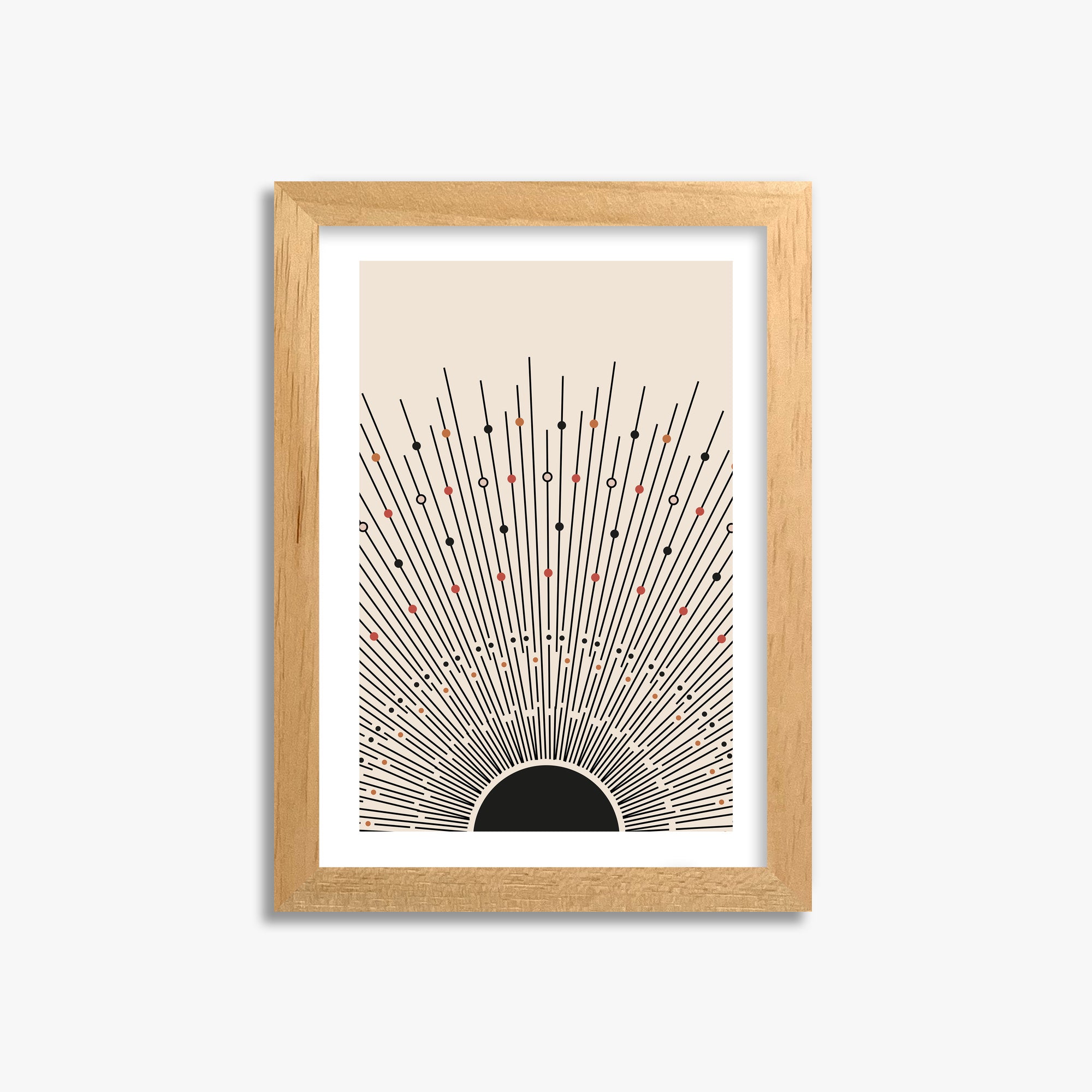 Cosmic Radiance, 21x30cm Oak Framed Art Reproduction