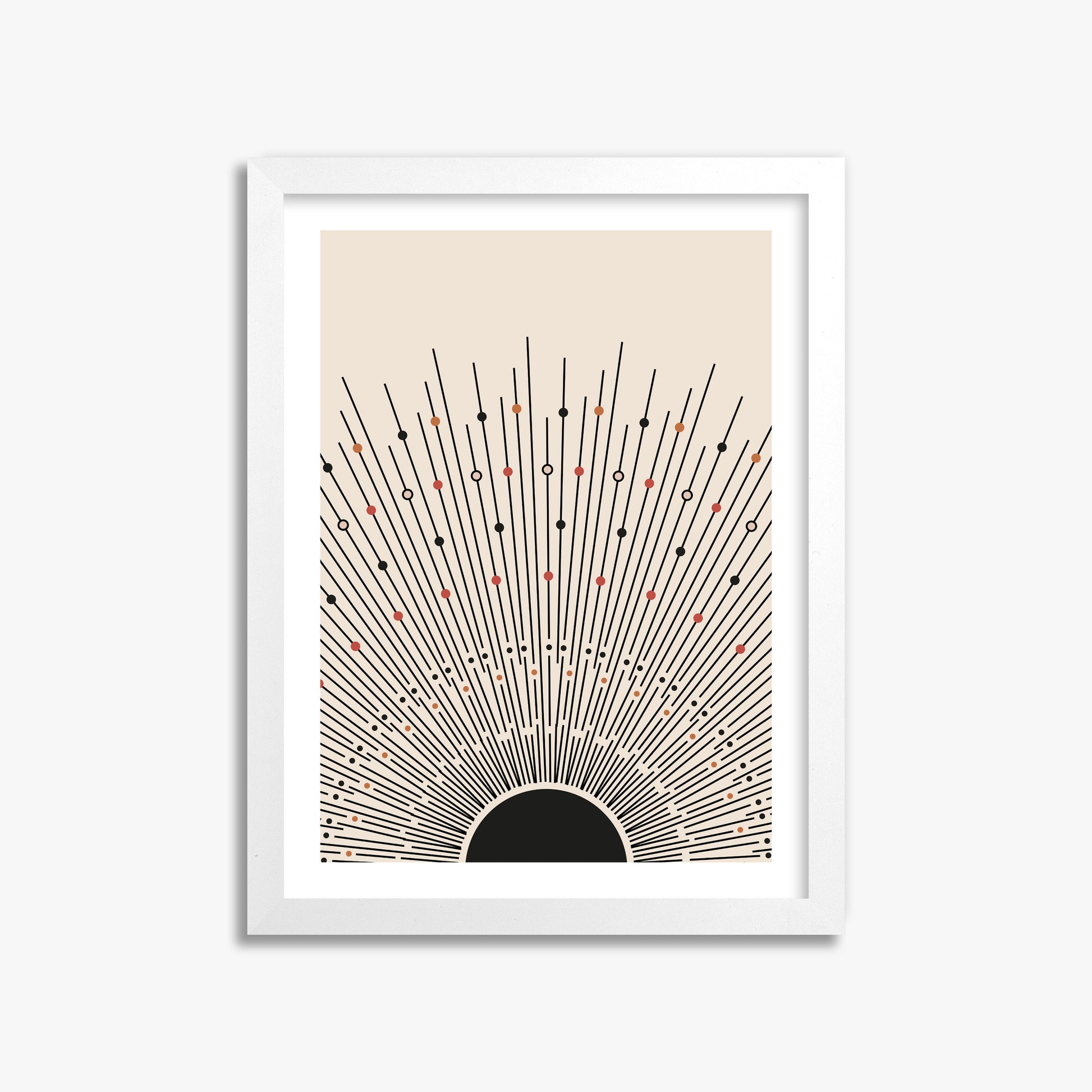 Cosmic Radiance, 30x40cm Whitek Framed Art Reproduction