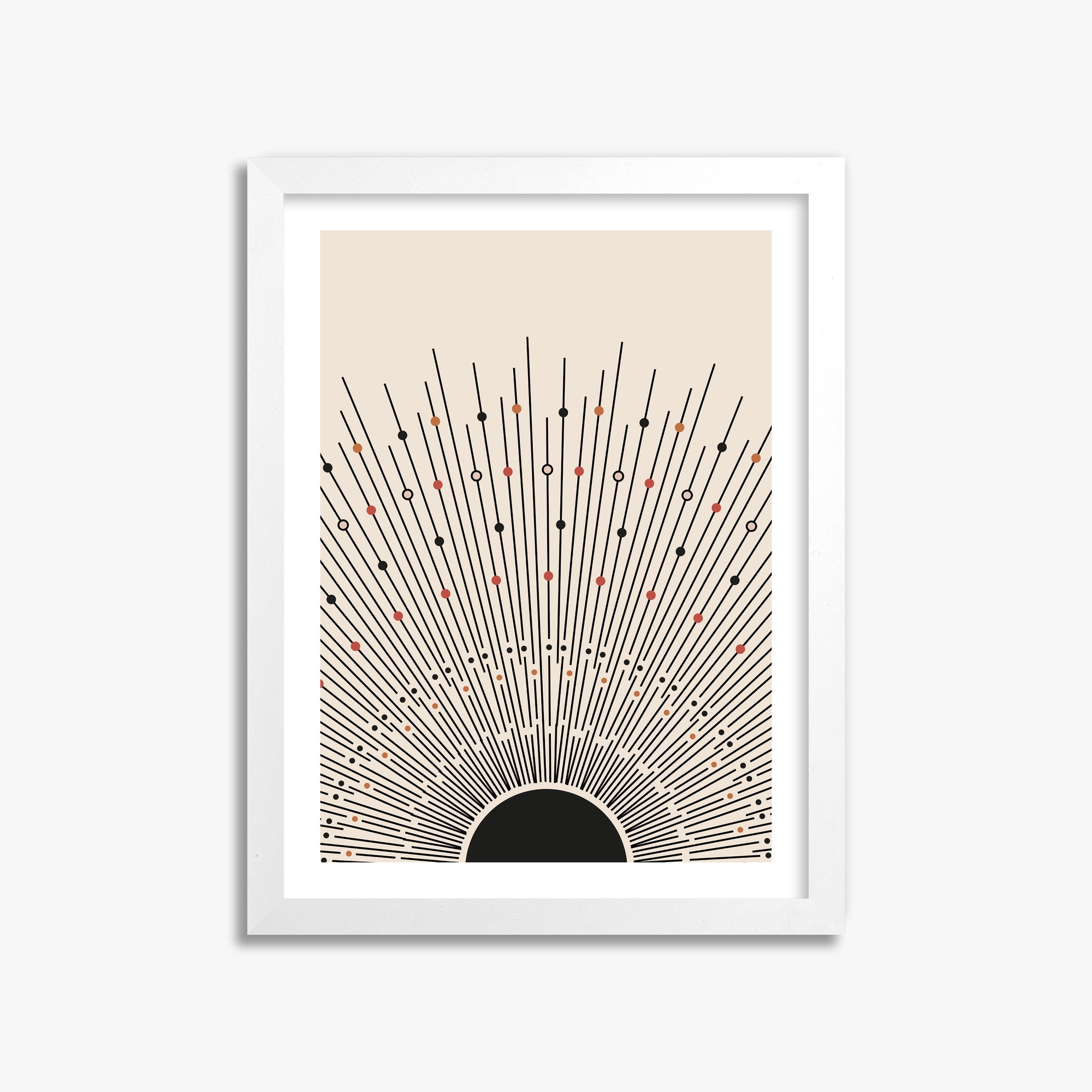 Cosmic Radiance, 30x40cm Whitek Framed Art Reproduction