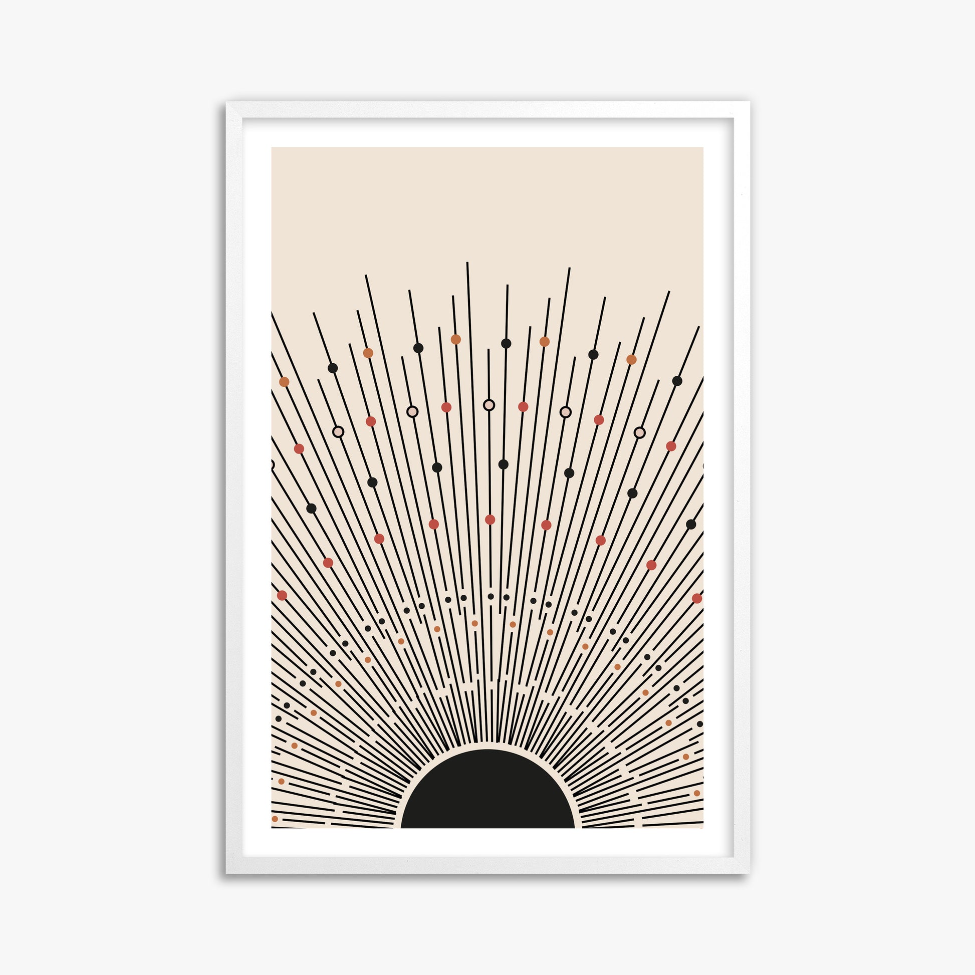 Cosmic Radiance, 61x91cm Whitek Framed Art Reproduction