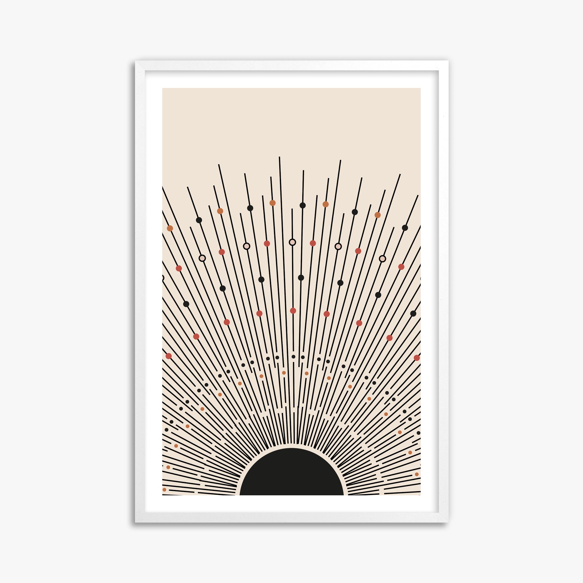 Cosmic Radiance, 61x91cm Whitek Framed Art Reproduction