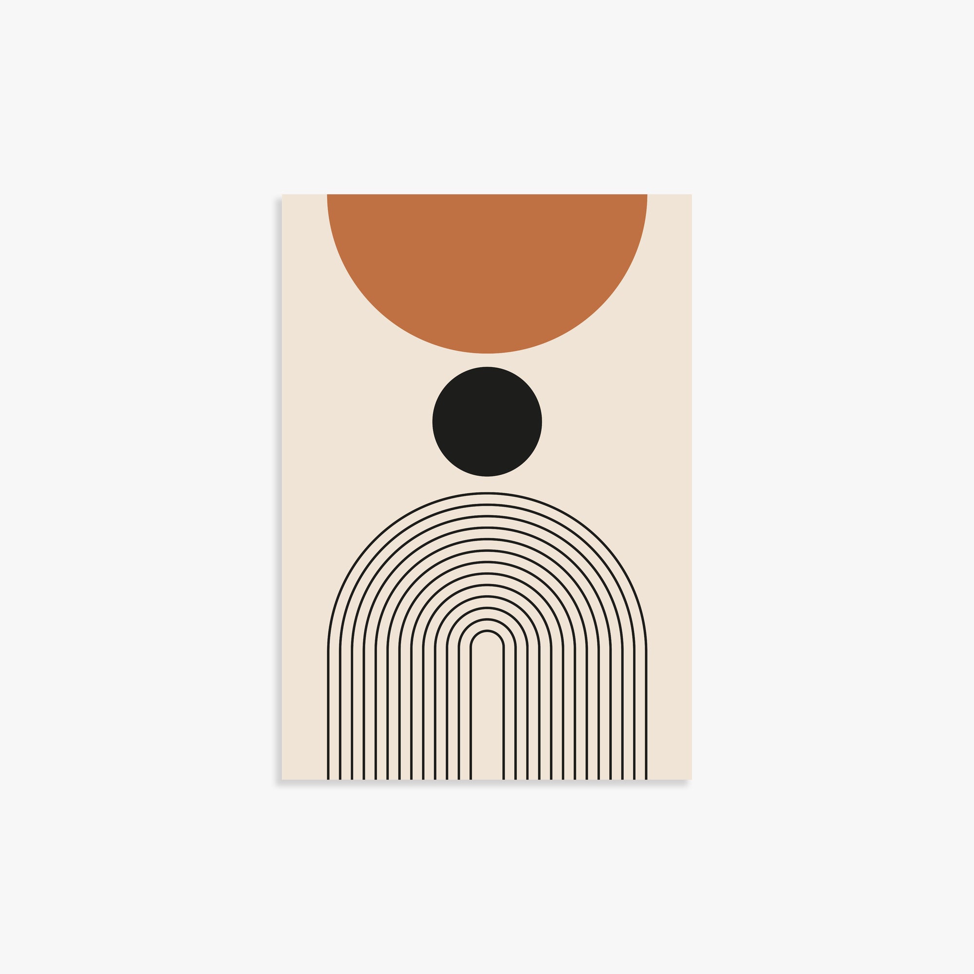 Descending Eclipse, 21x30cm Poster Unframed