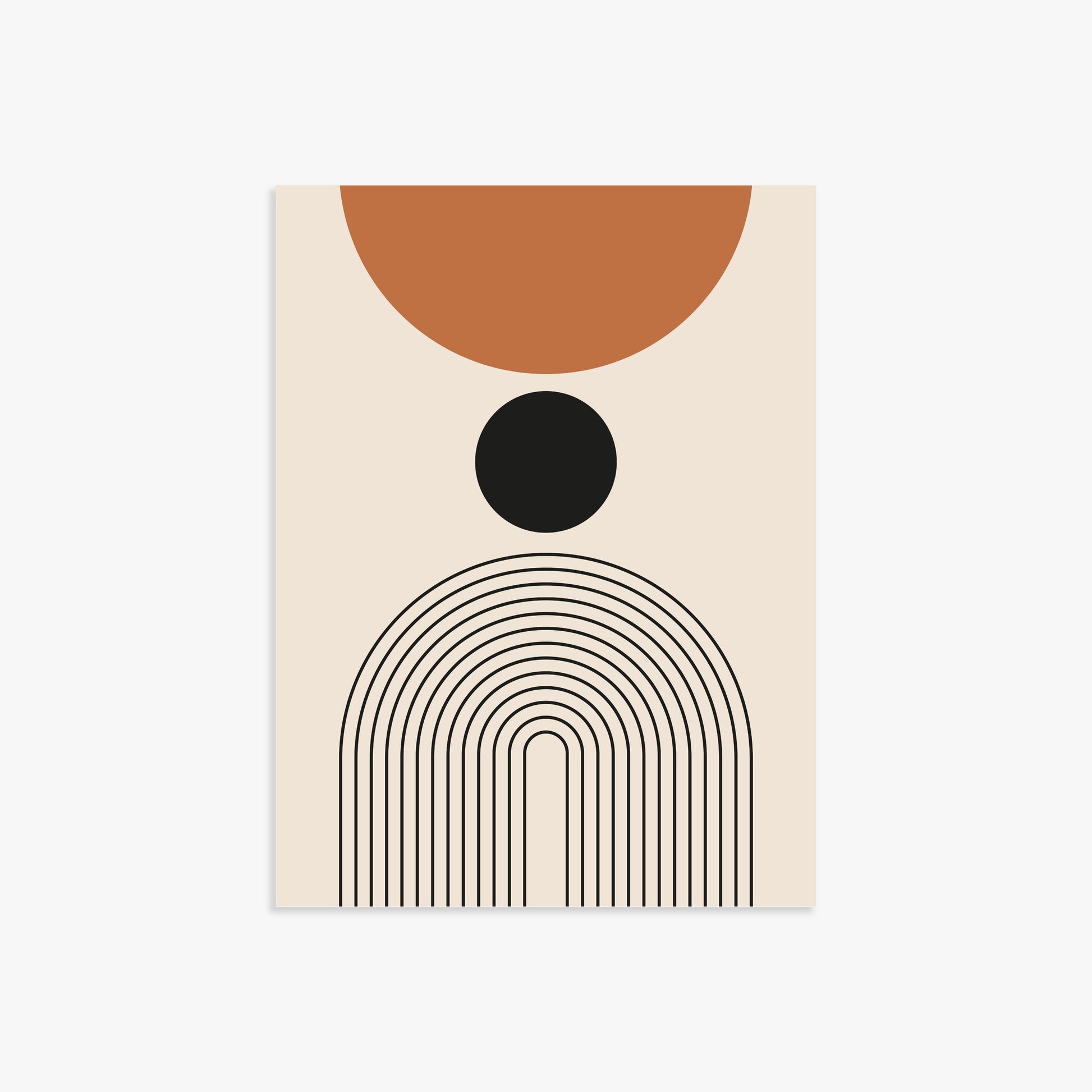 Descending Eclipse, 30x40cm Poster Unframed