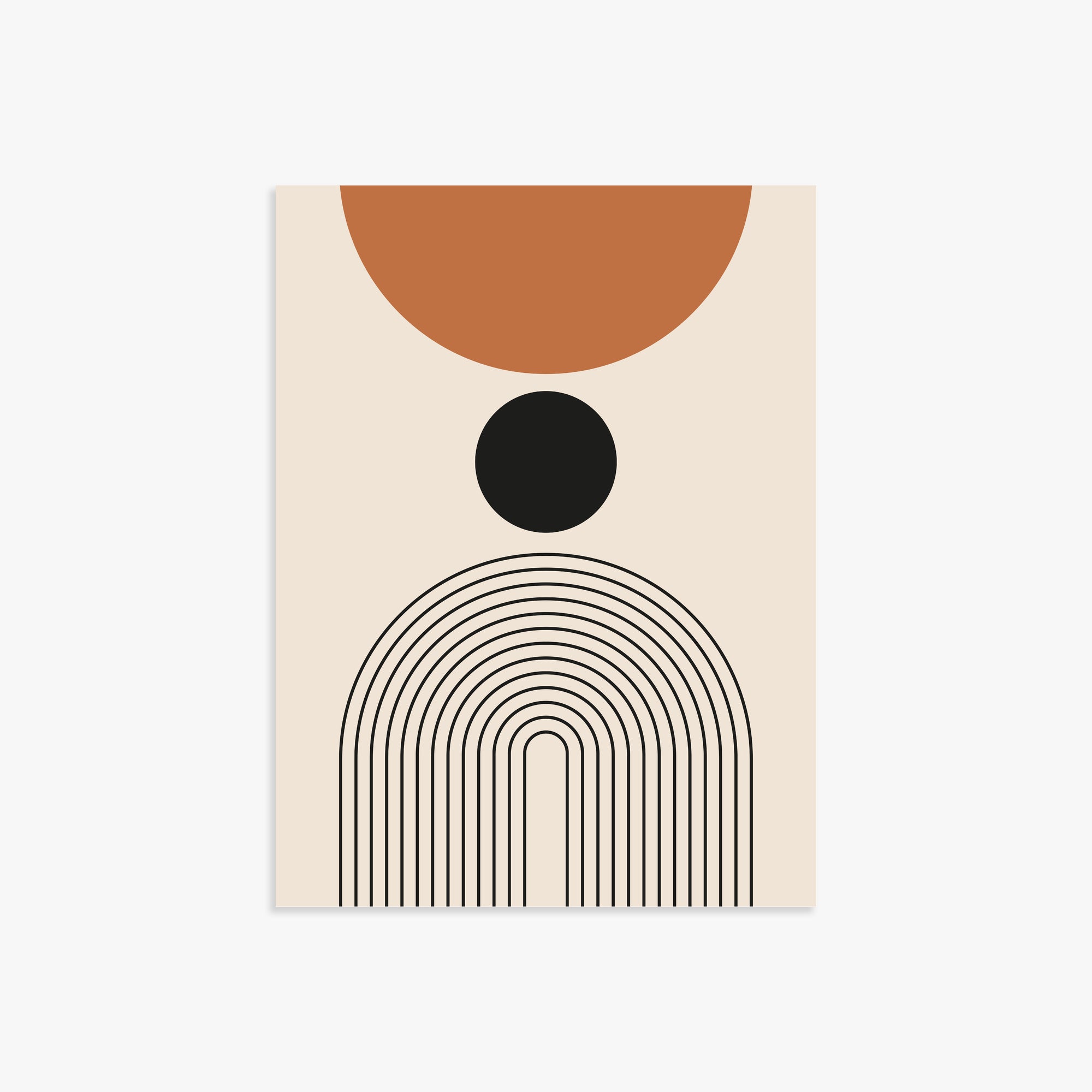 Descending Eclipse, 30x40cm Poster Unframed