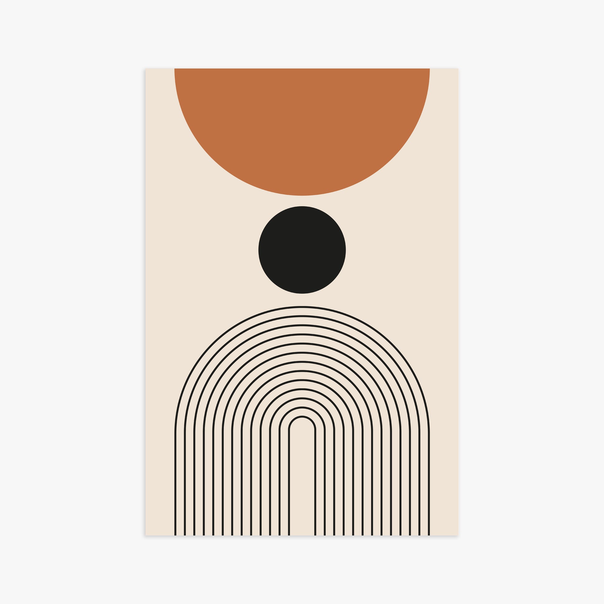 Descending Eclipse, 61x91cm Poster Unframed