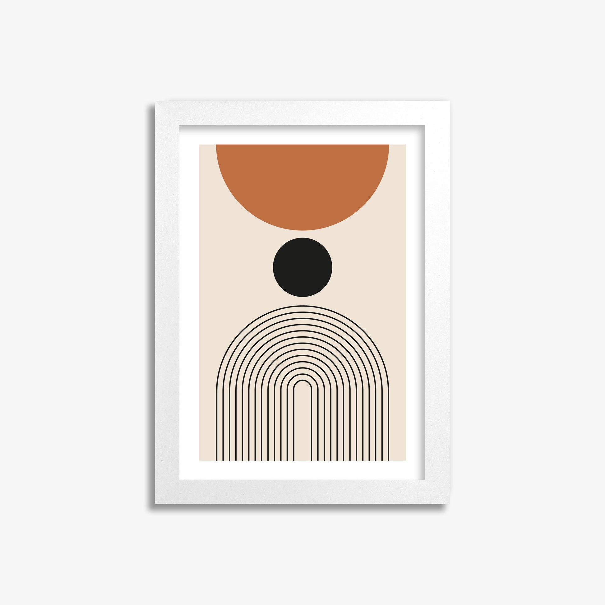 Descending Eclipse, 21x30cm Whitek Framed Art Reproduction