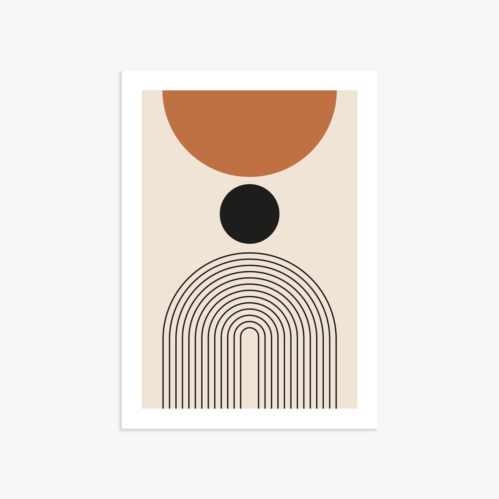 Descending Eclipse, 50x70cm Printed Poster