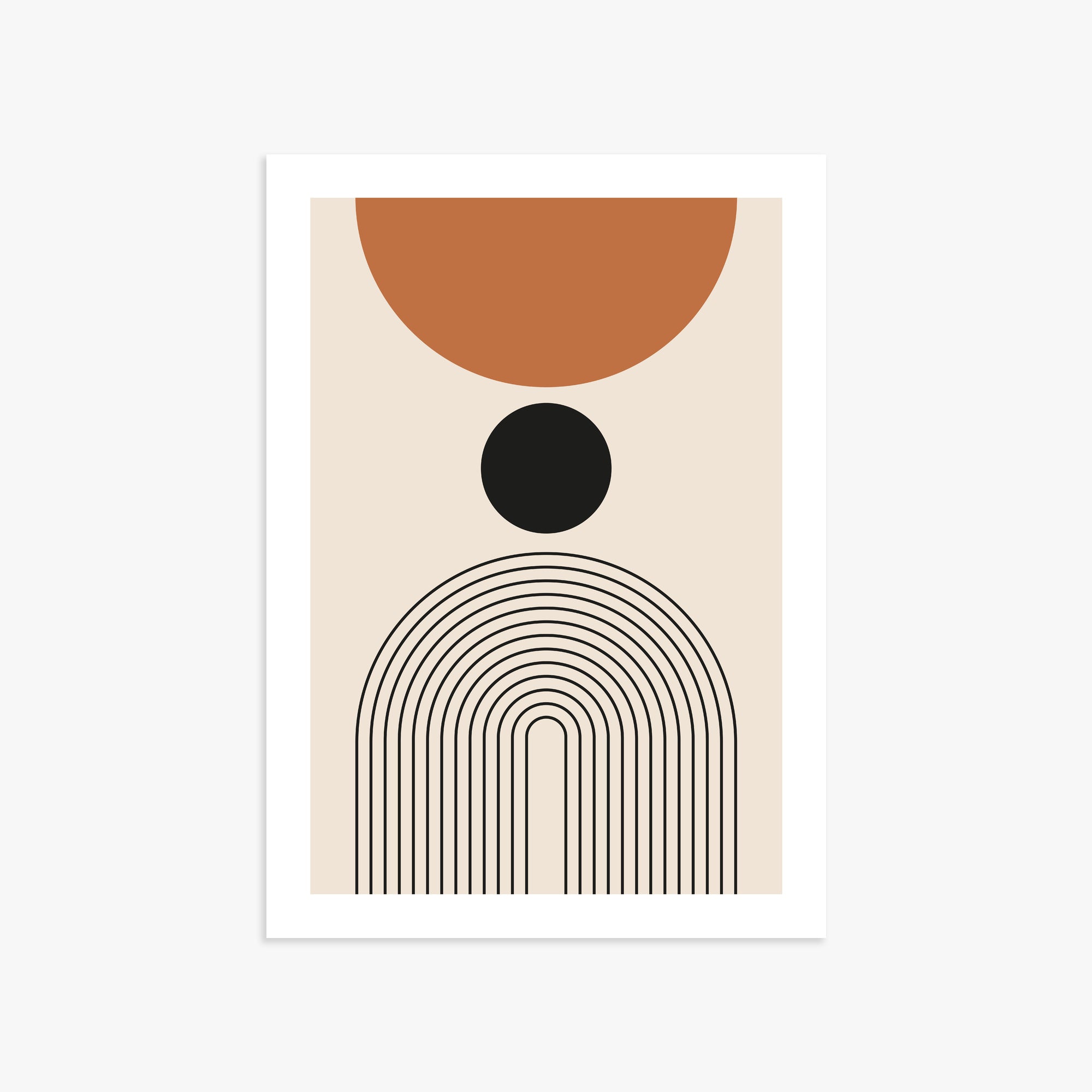 Descending Eclipse, 50x70cm Printed Poster