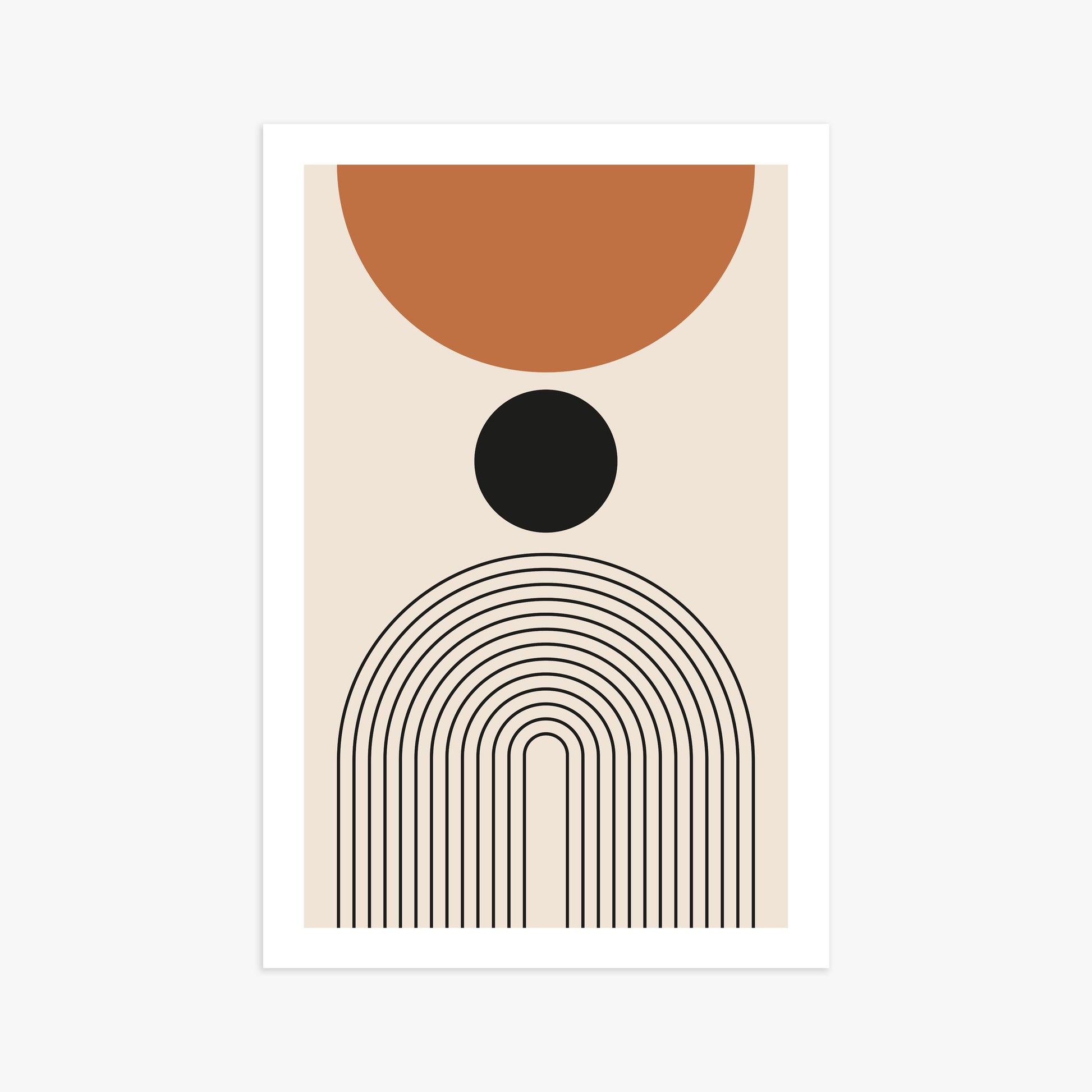 Descending Eclipse, 61x91cm Printed Poster
