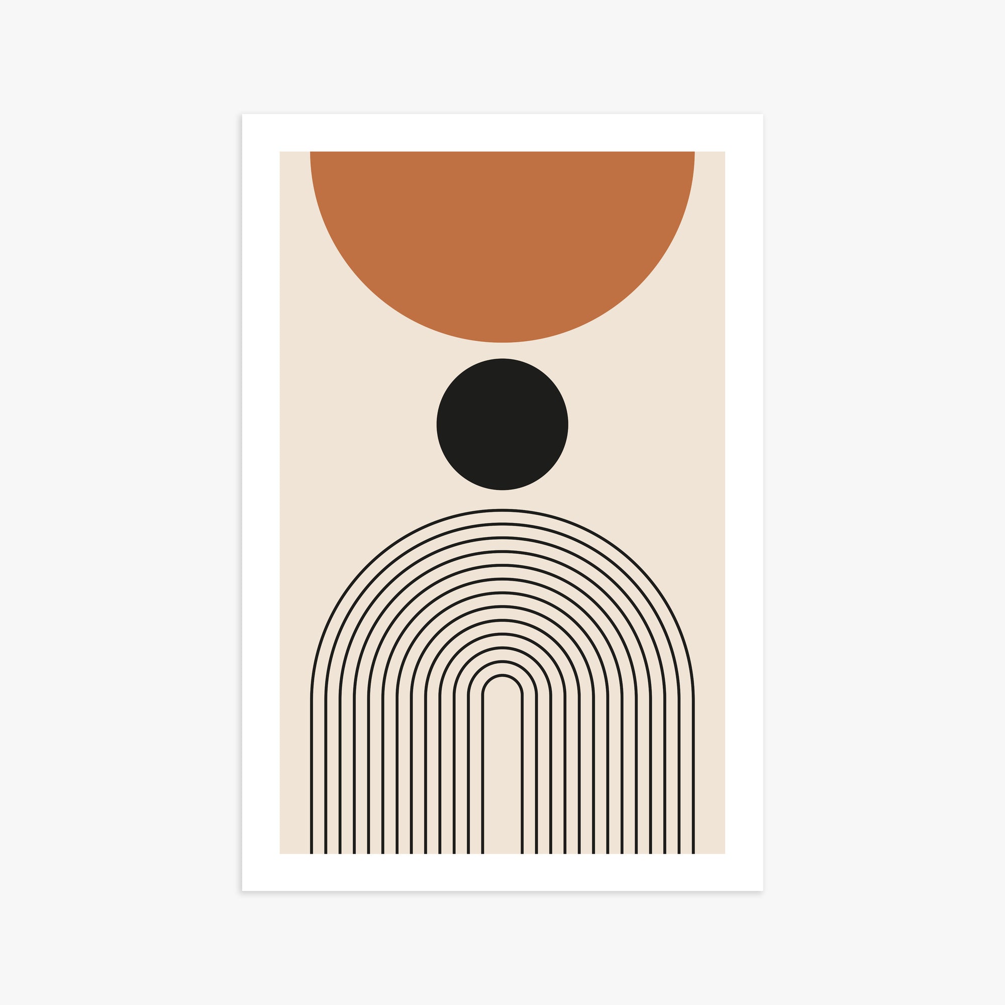 Descending Eclipse, 61x91cm Printed Poster