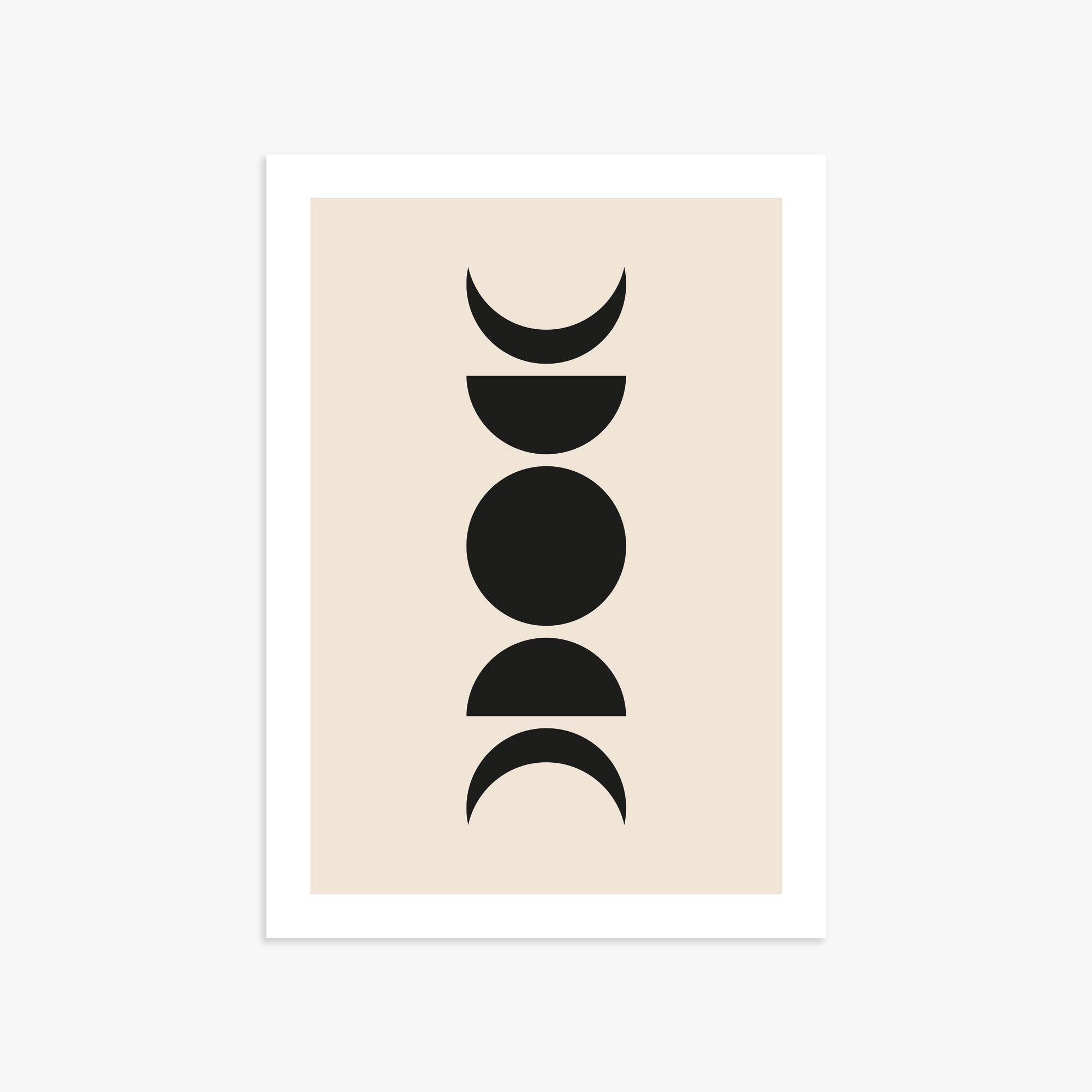 Lunar Phases, 50x70cm Printed Poster