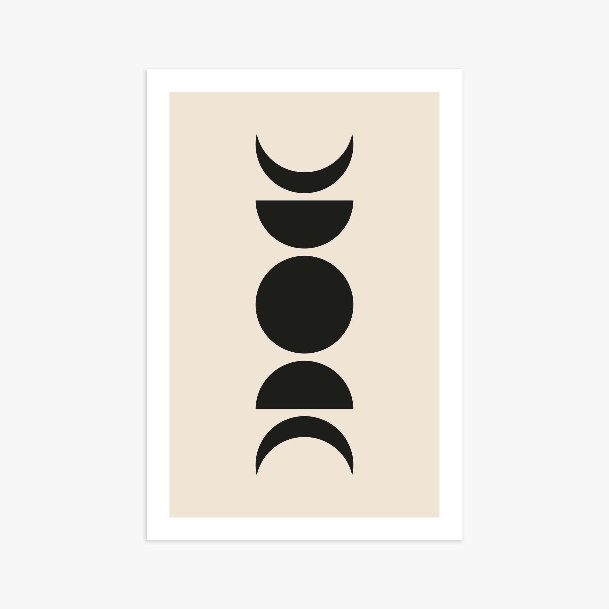 Lunar Phases, 61x91cm Printed Poster