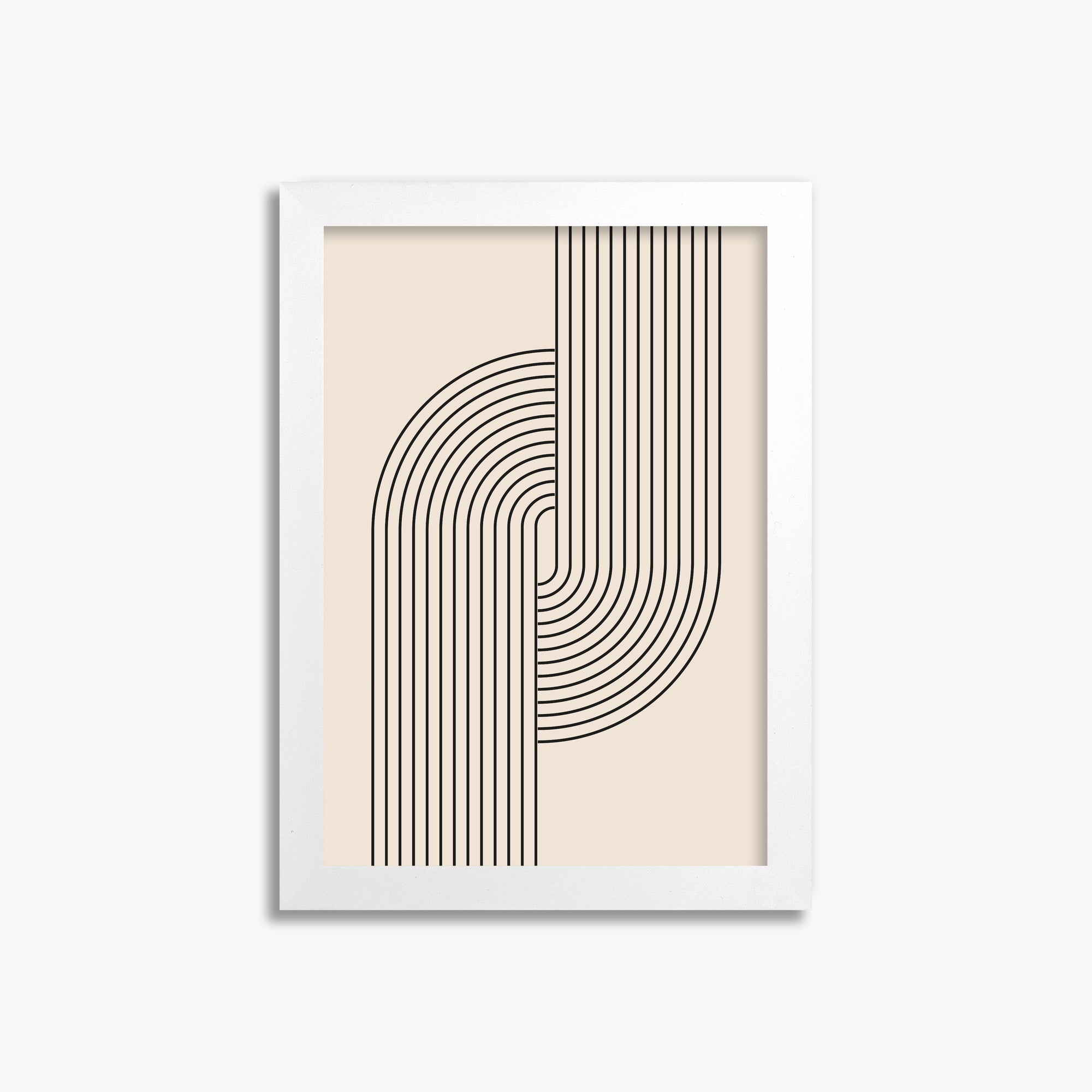 Harmony Flow, 21x30cm Framed Poster With White Frame