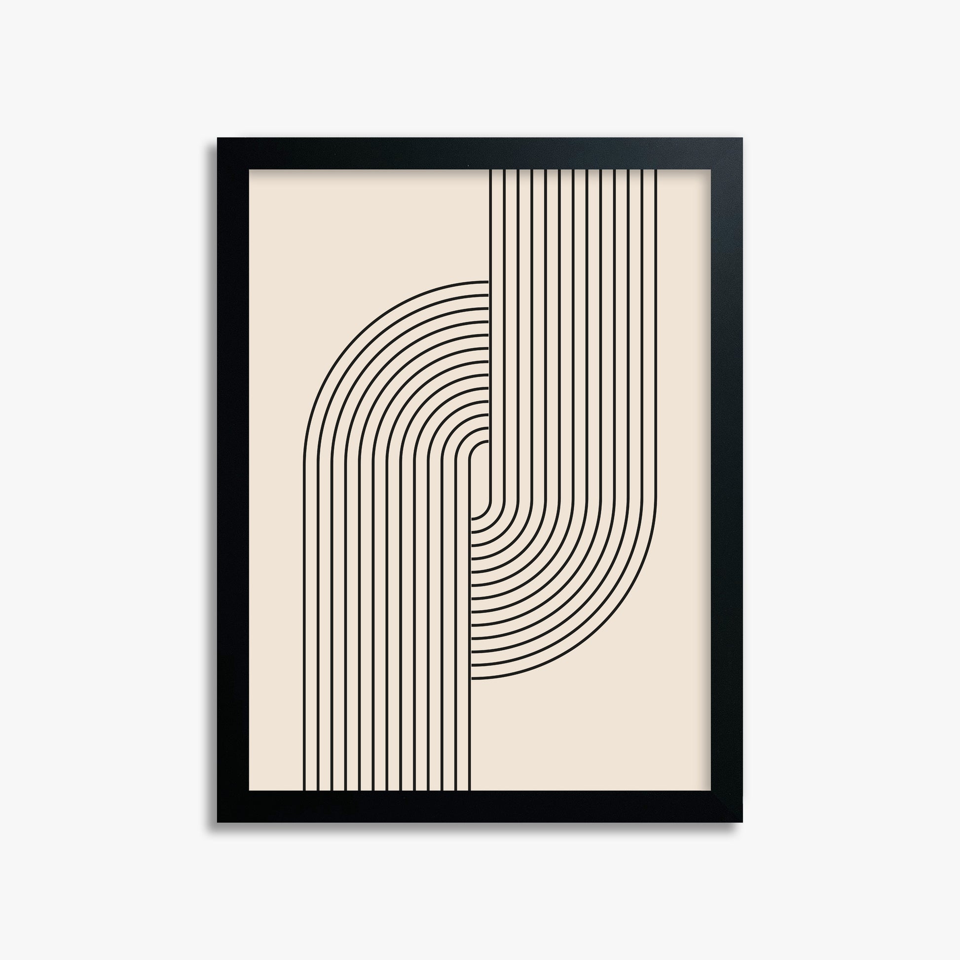 Harmony Flow, 30x40cm Framed Poster With Black Frame