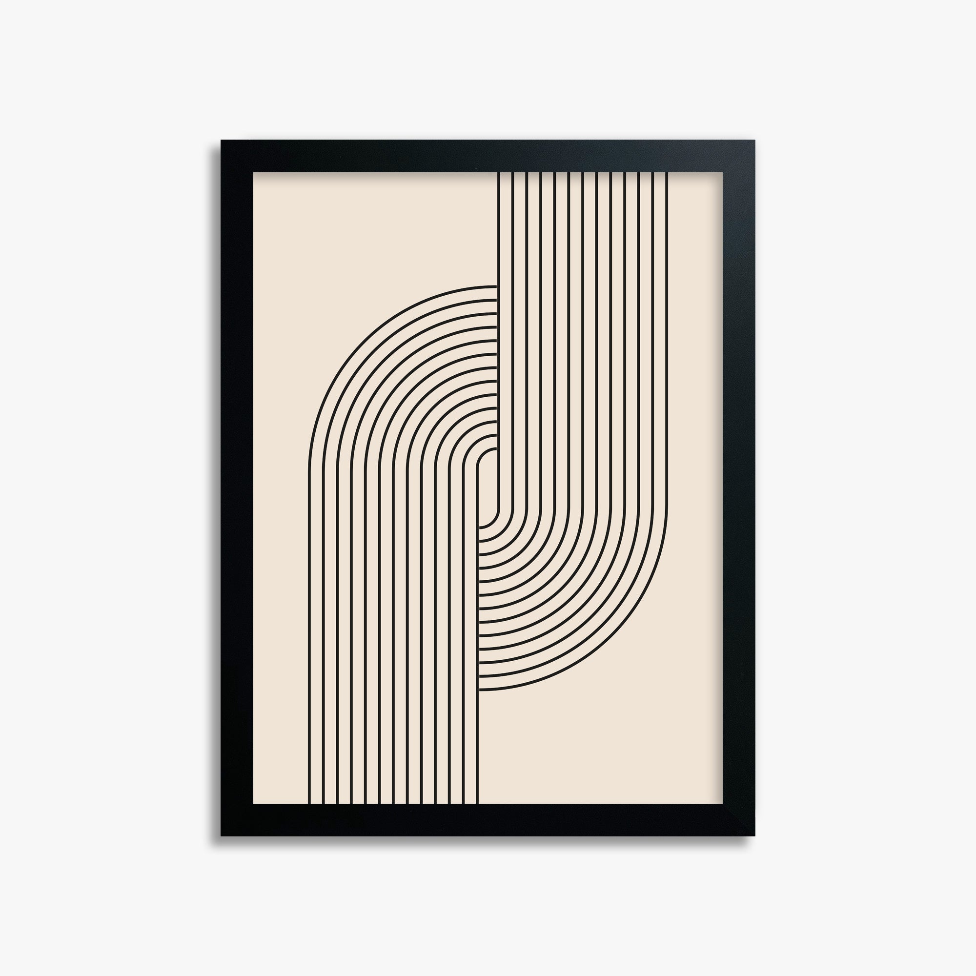 Harmony Flow, 30x40cm Framed Poster With Black Frame