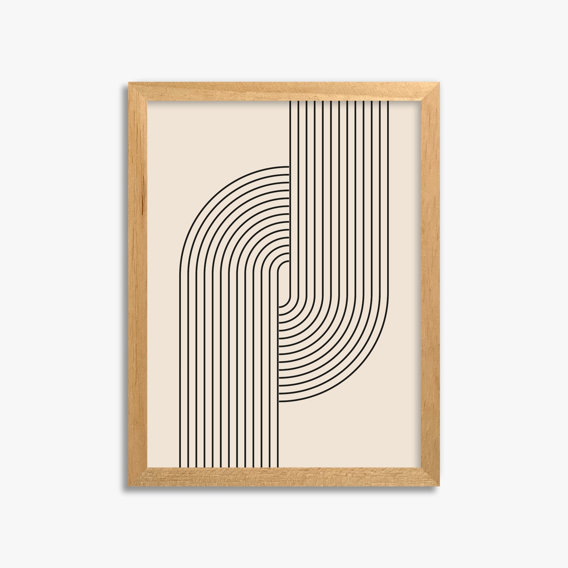 Harmony Flow, 30x40cm Framed Poster With Oak Frame