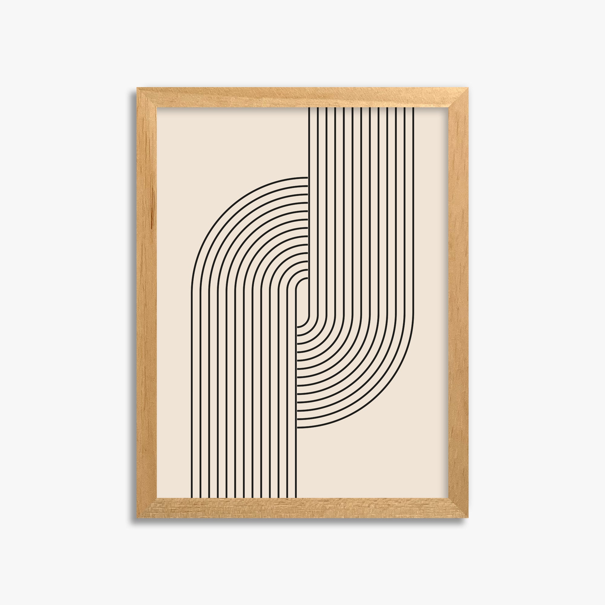 Harmony Flow, 30x40cm Framed Poster With Oak Frame