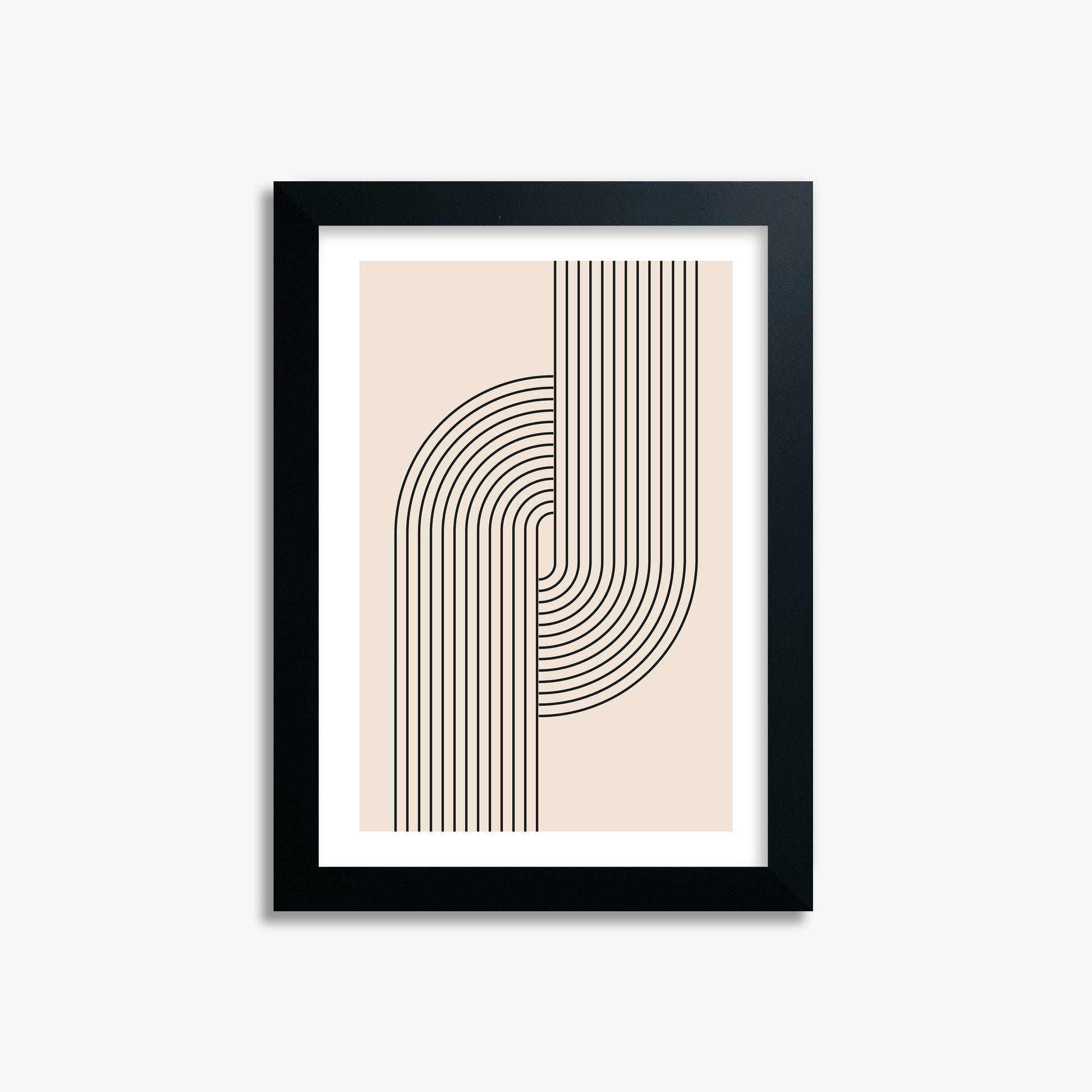 Harmony Flow, 21x30cm Black Framed Art Reproduction