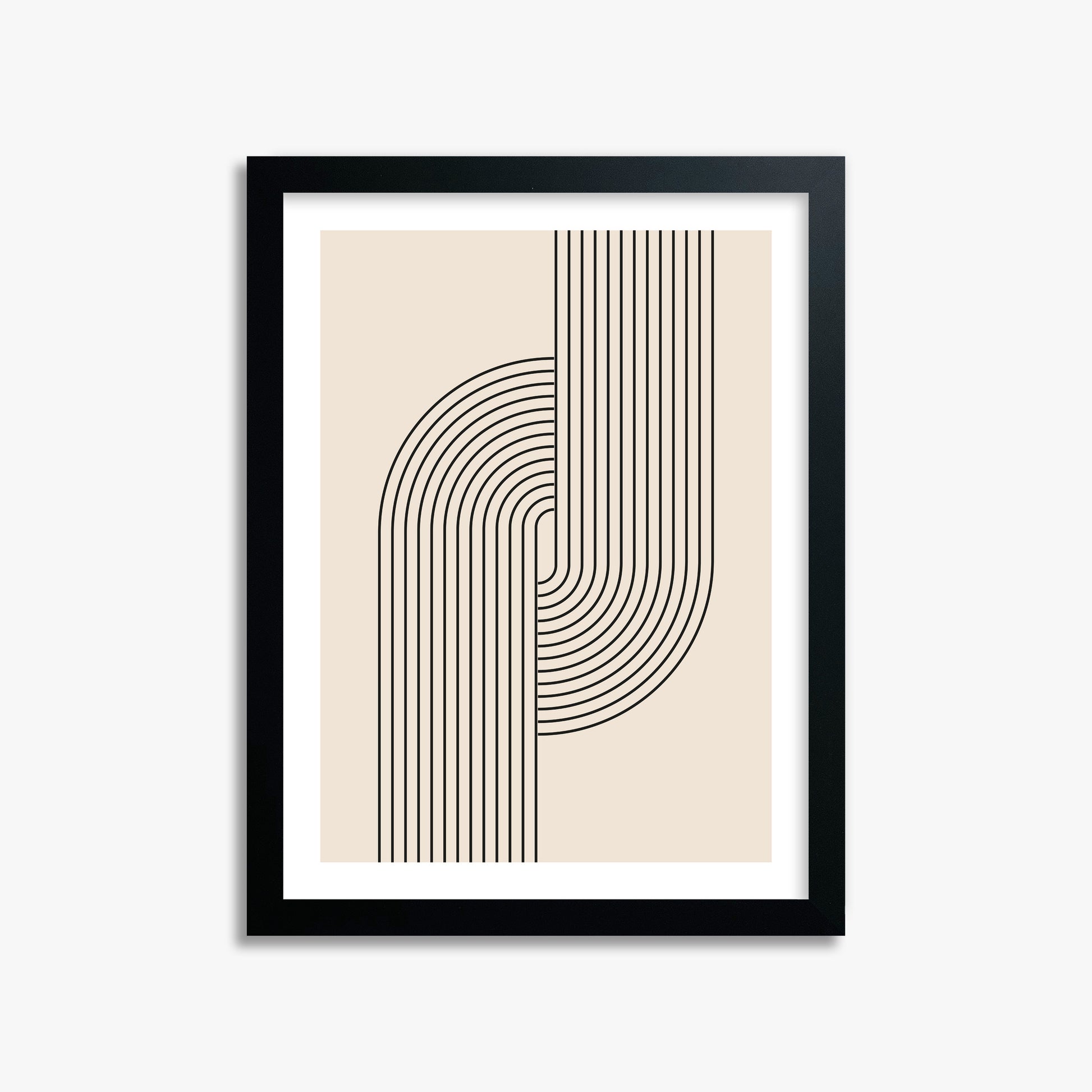 Harmony Flow, 30x40cm Black Framed Art Reproduction