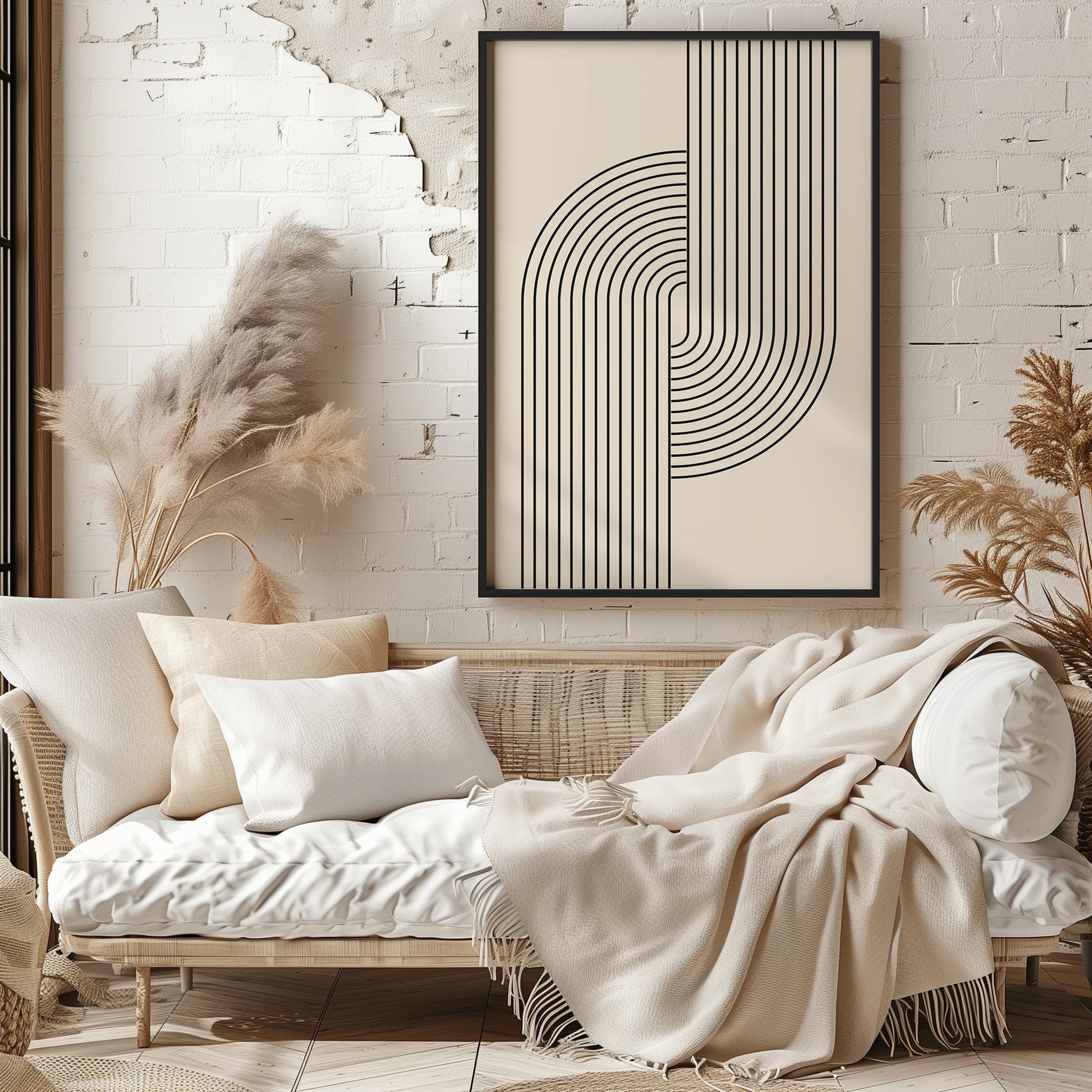 Design Concept No. 29 for Harmony Flow Modern Poster Art