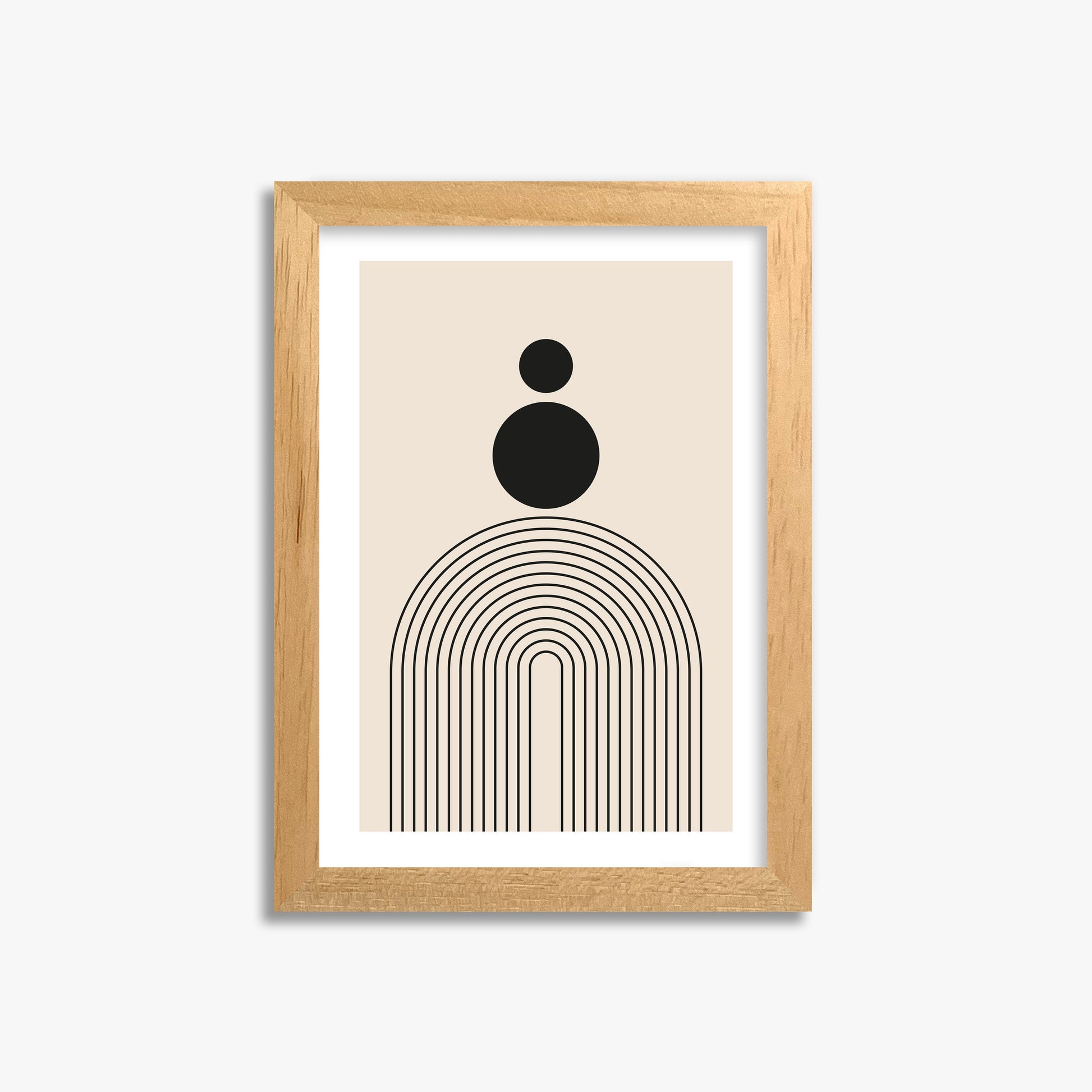 Harmony Balance, 21x30cm Oak Framed Art Reproduction