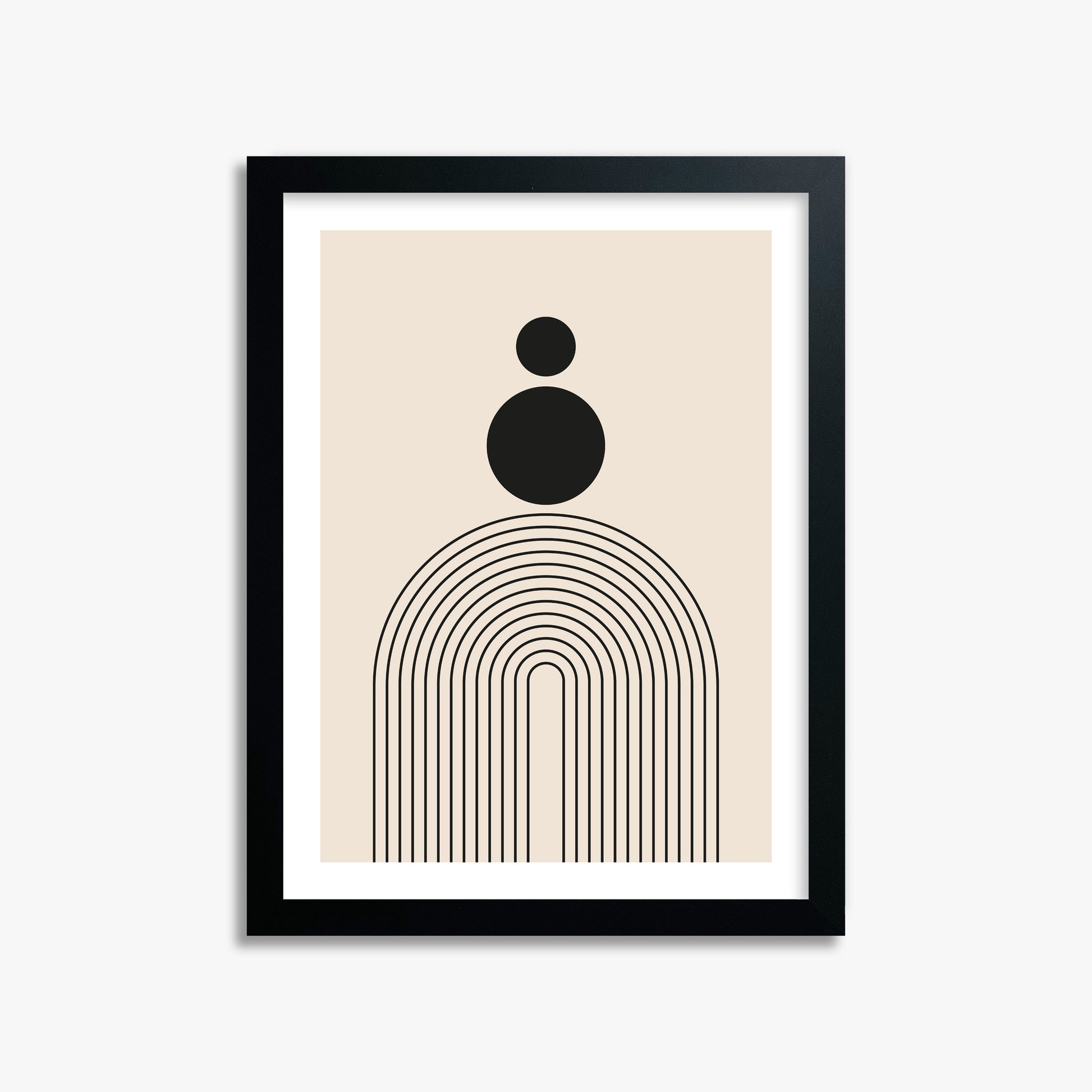 Harmony Balance, 30x40cm Black Framed Art Reproduction