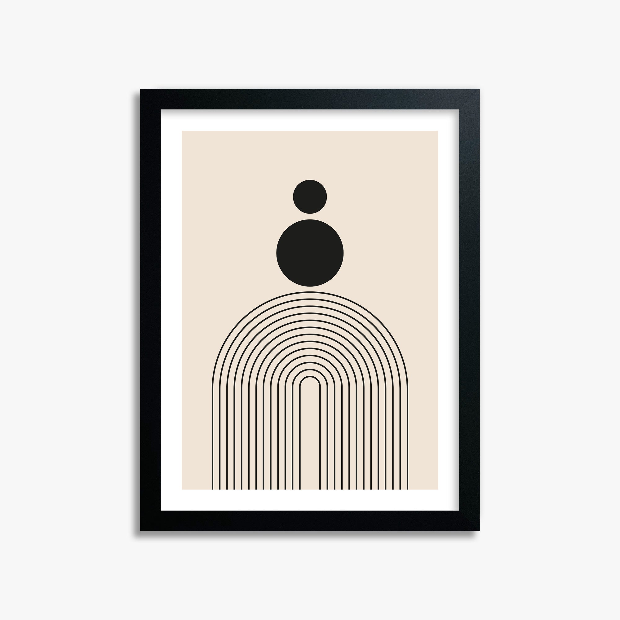 Harmony Balance, 30x40cm Black Framed Art Reproduction
