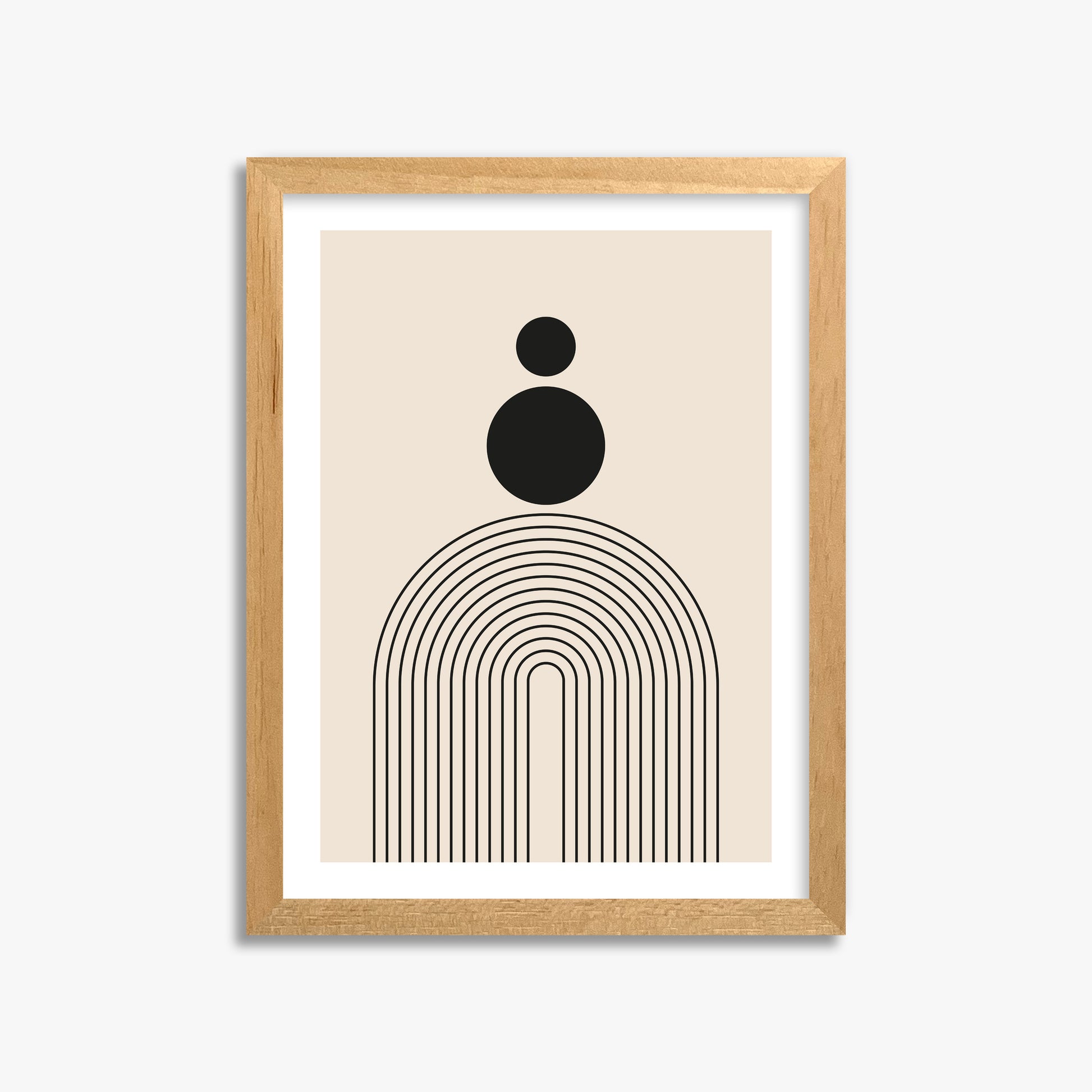 Harmony Balance, 30x40cm Oak Framed Art Reproduction