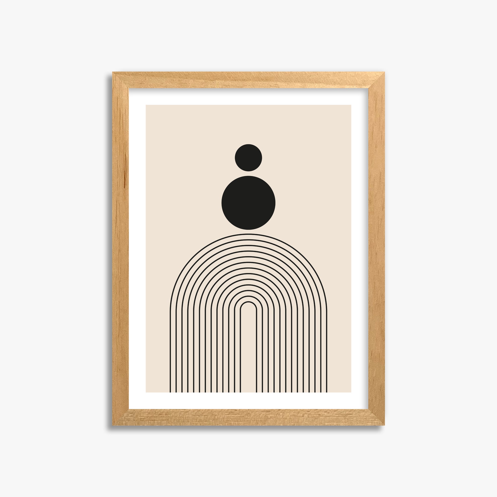 Harmony Balance, 30x40cm Oak Framed Art Reproduction