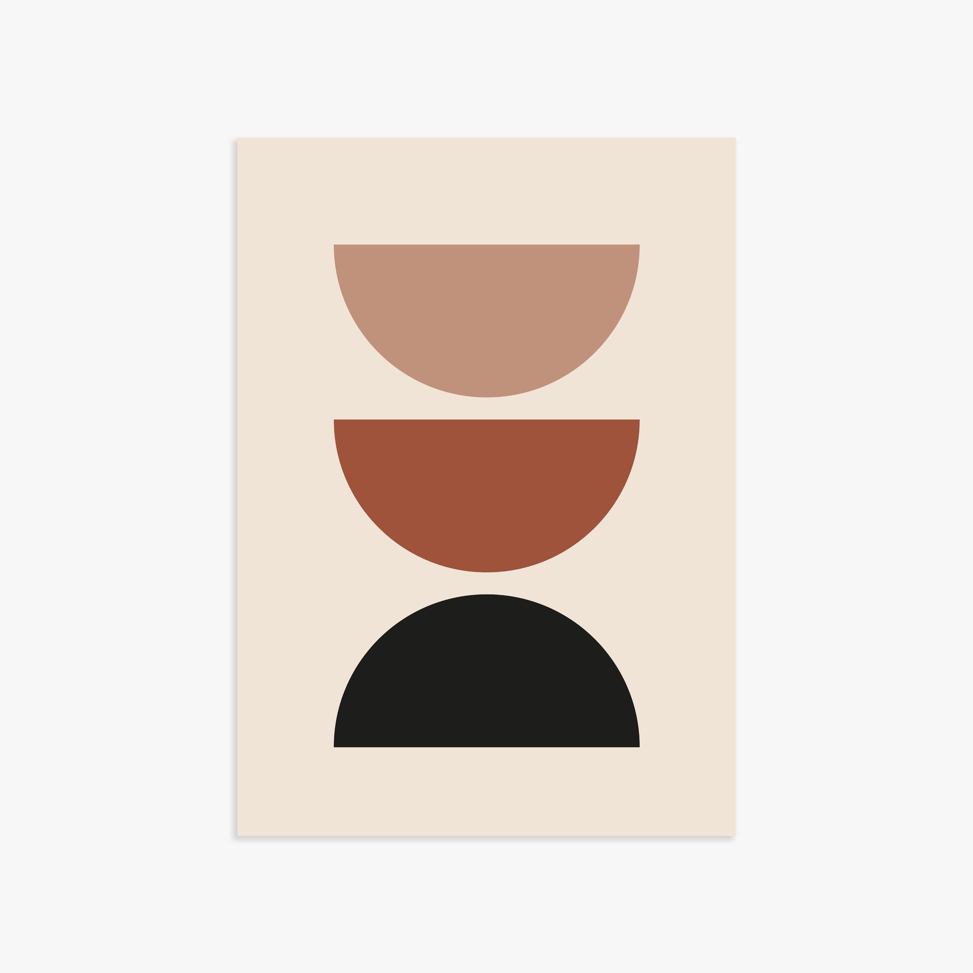 Earthy Balance, 50x70cm Poster Unframed