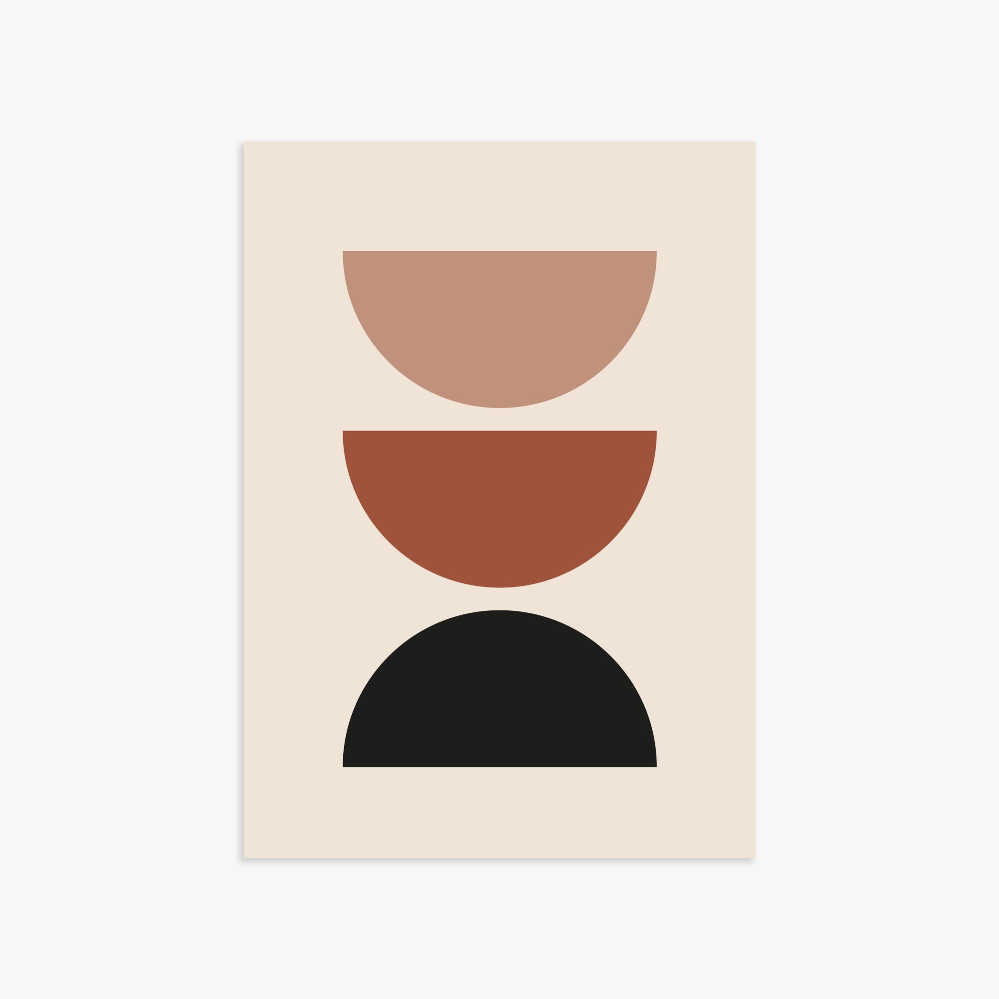 Earthy Balance, 50x70cm Poster Unframed