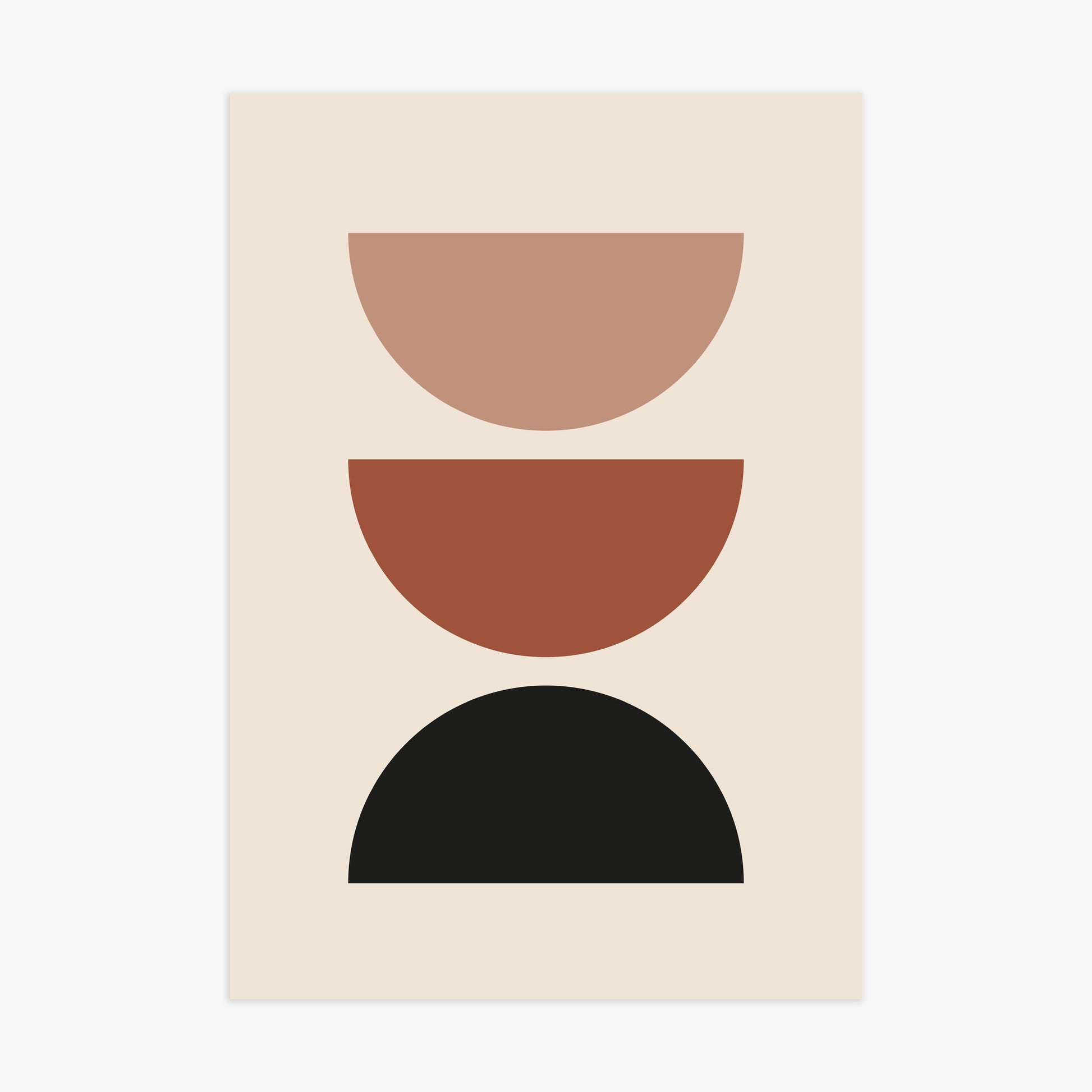 Earthy Balance, 70x100cm Poster Unframed