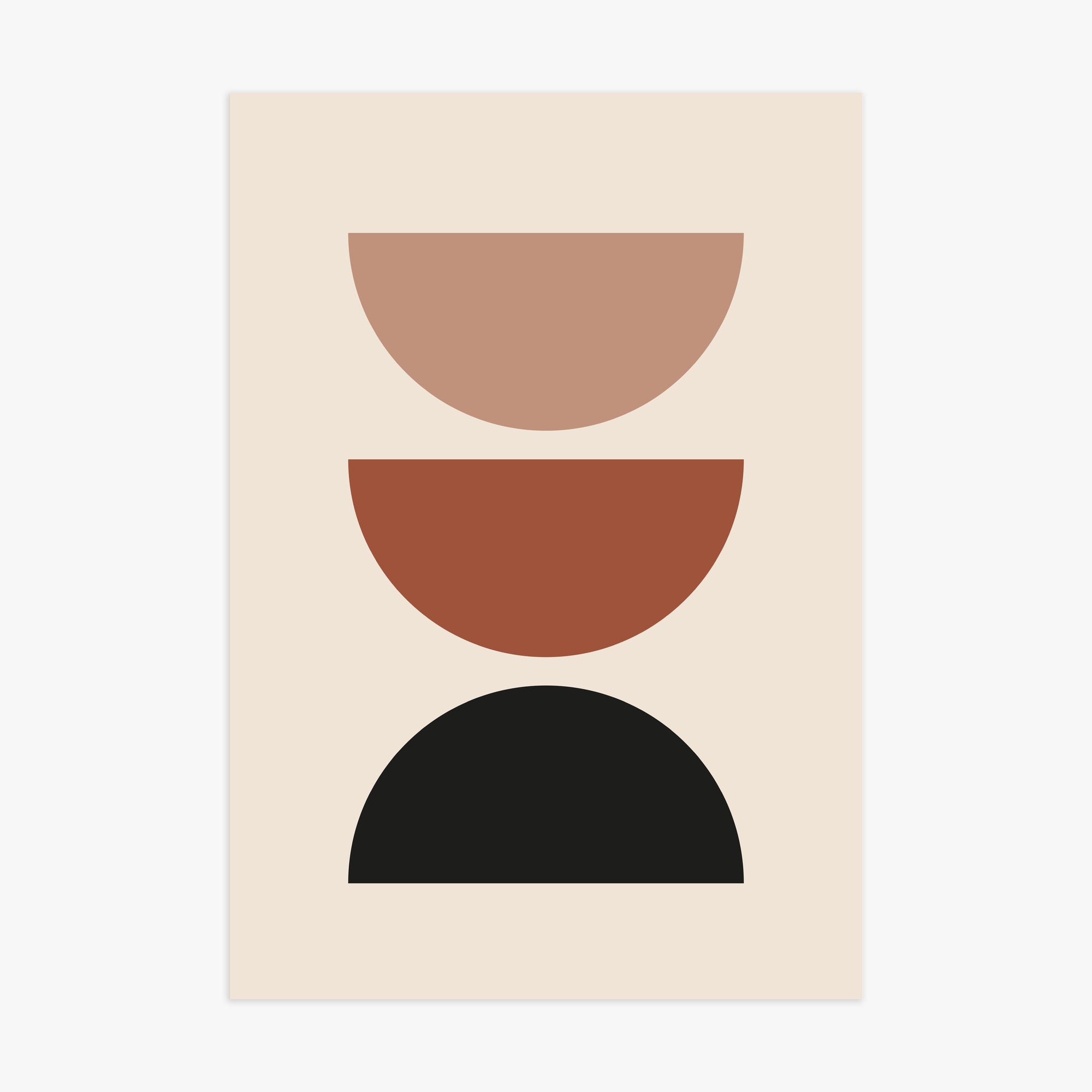 Earthy Balance, 70x100cm Poster Unframed