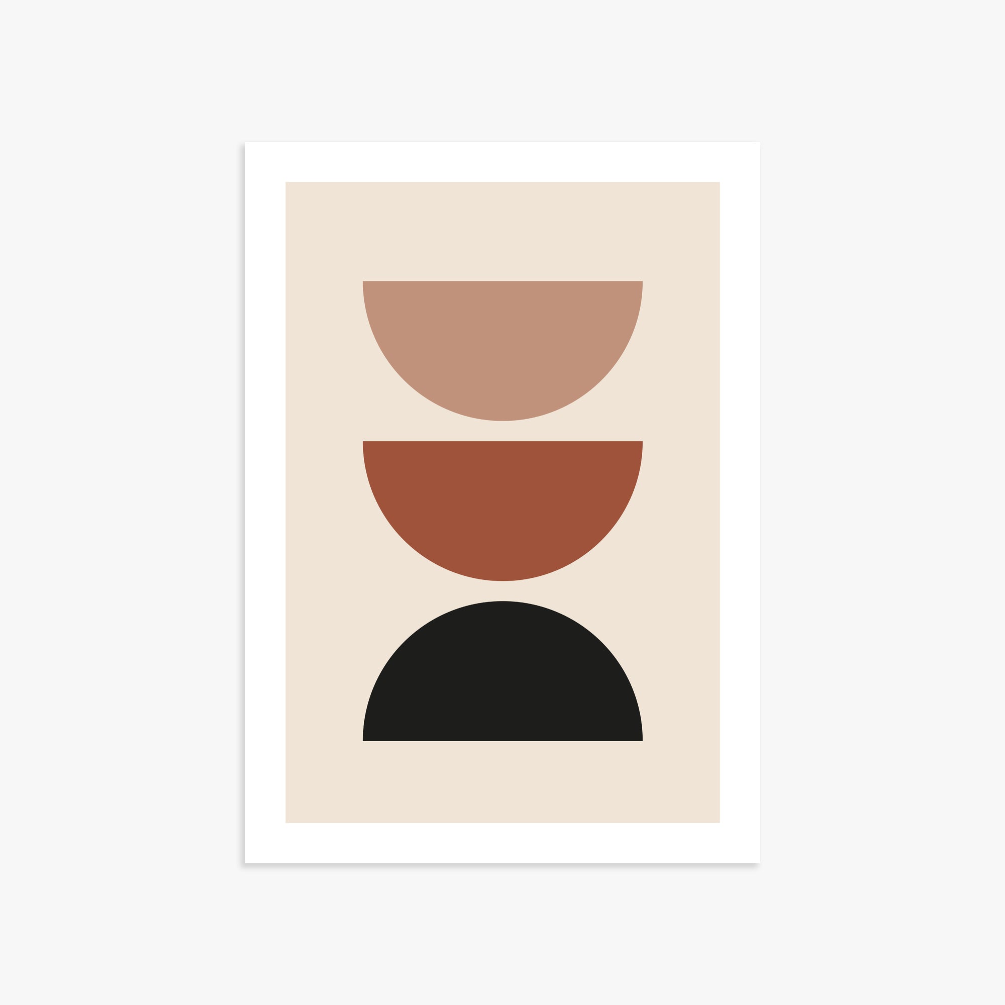 Earthy Balance, 50x70cm Printed Poster