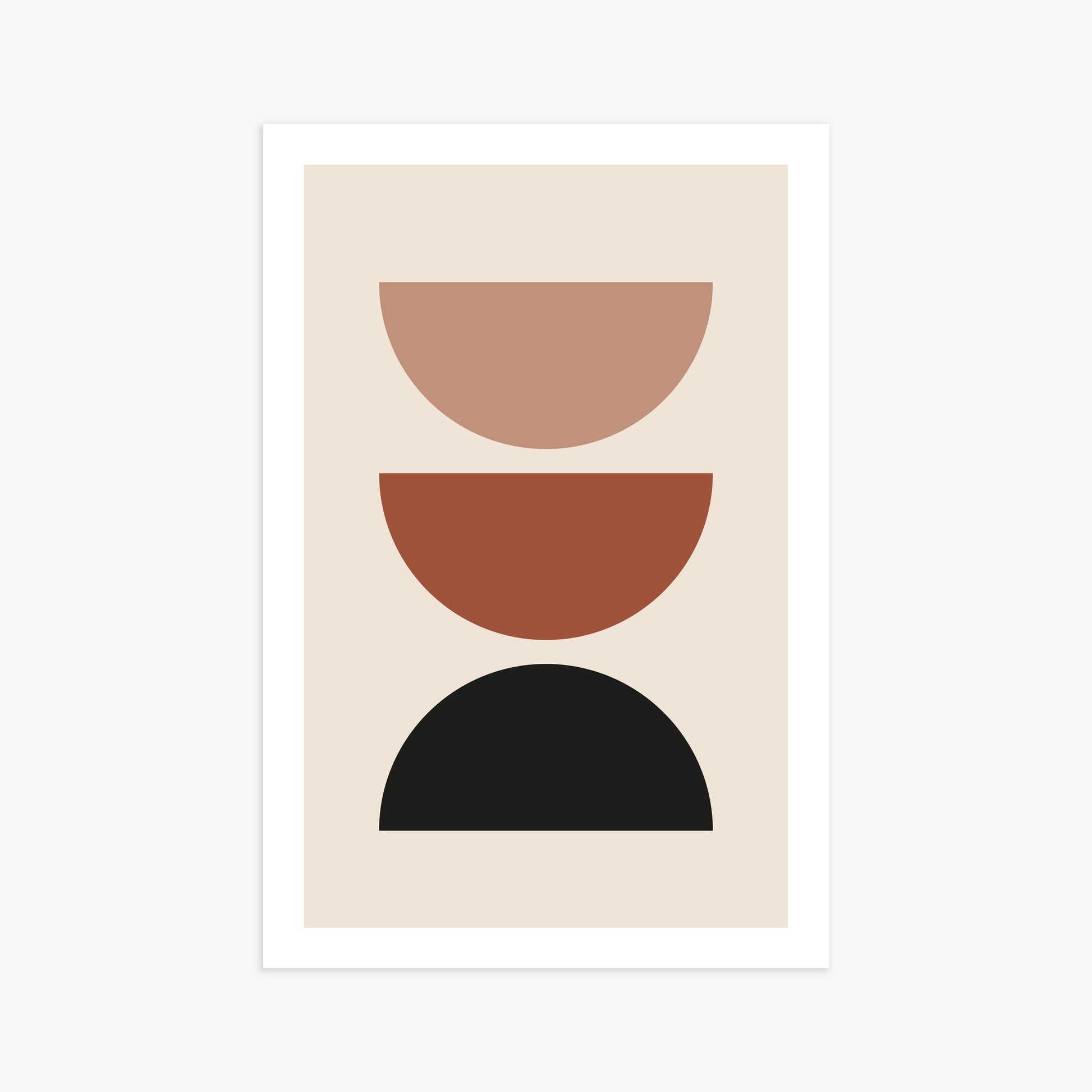 Earthy Balance, 61x91cm Printed Poster