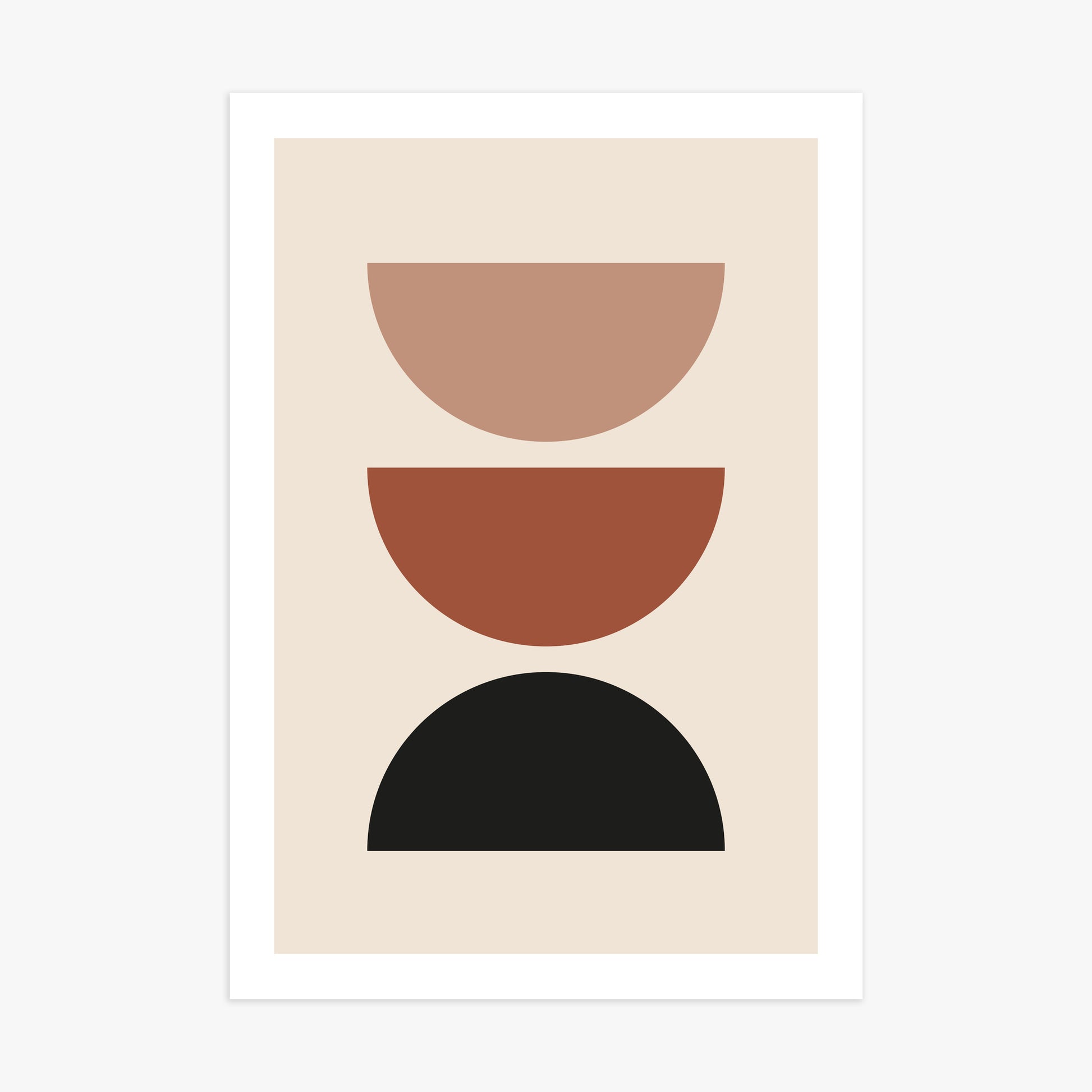 Earthy Balance, 70x100cm Printed Poster