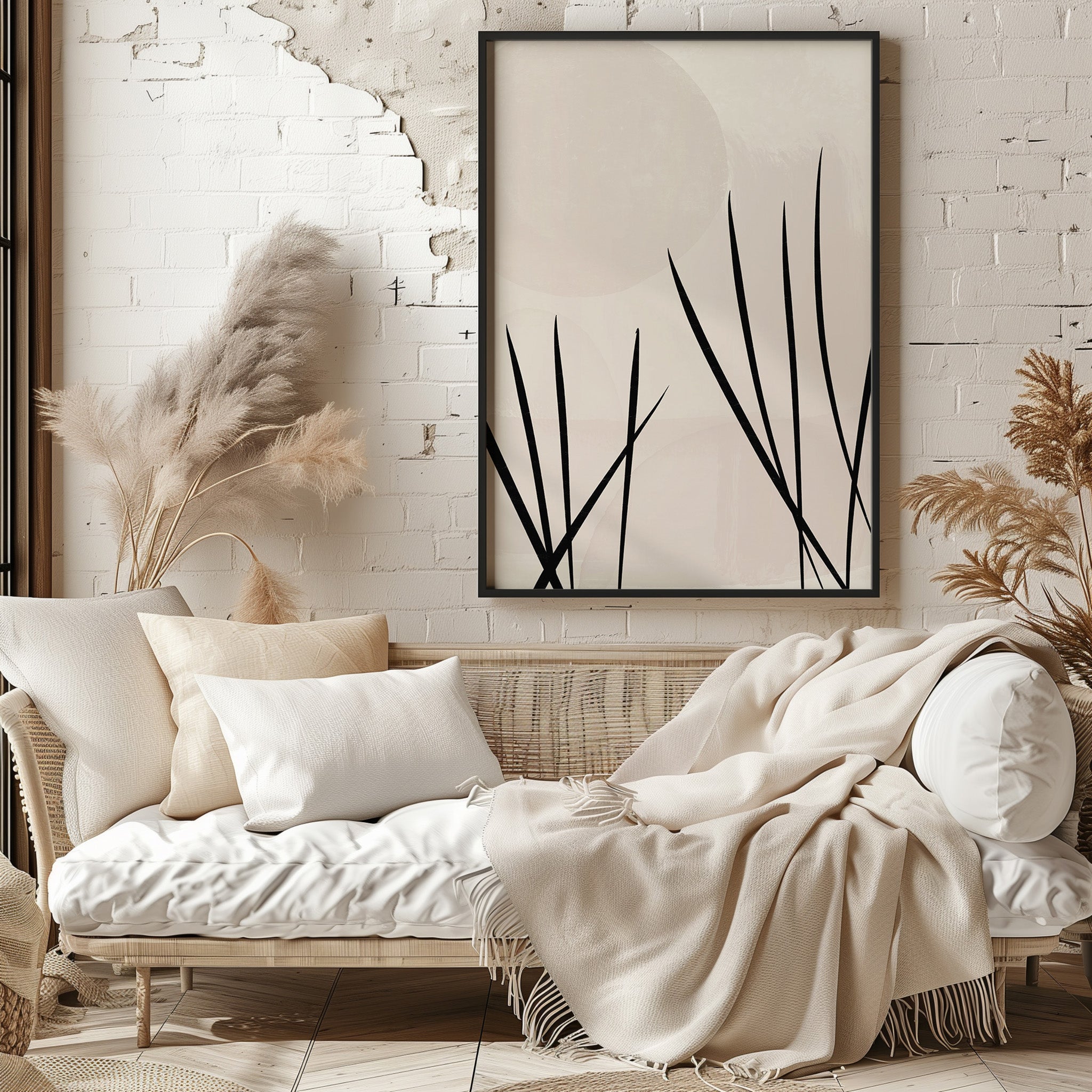 Design Concept No. 29 for Zen Garden Whispers Modern Poster Art