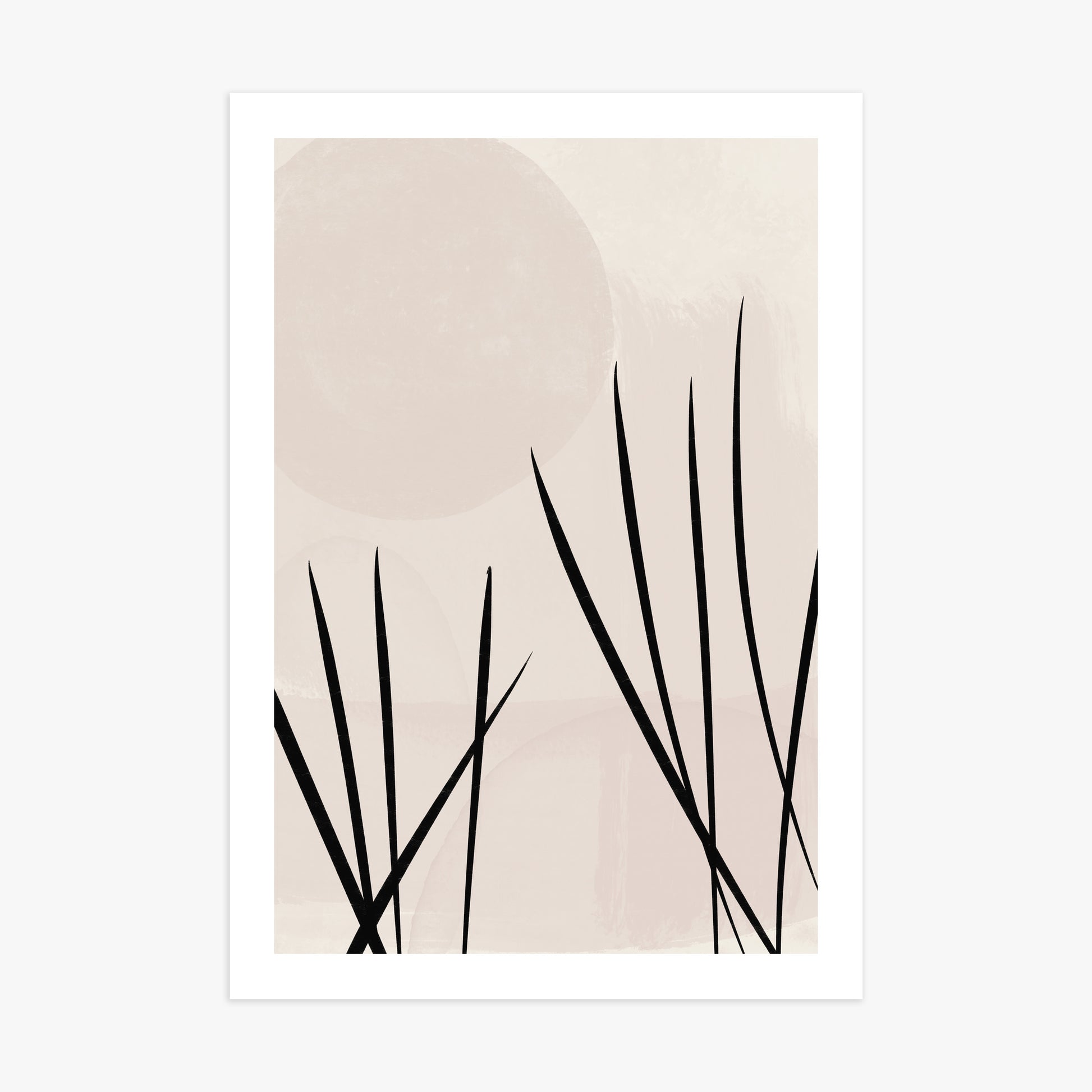 Zen Garden Whispers, 70x100cm Printed Poster