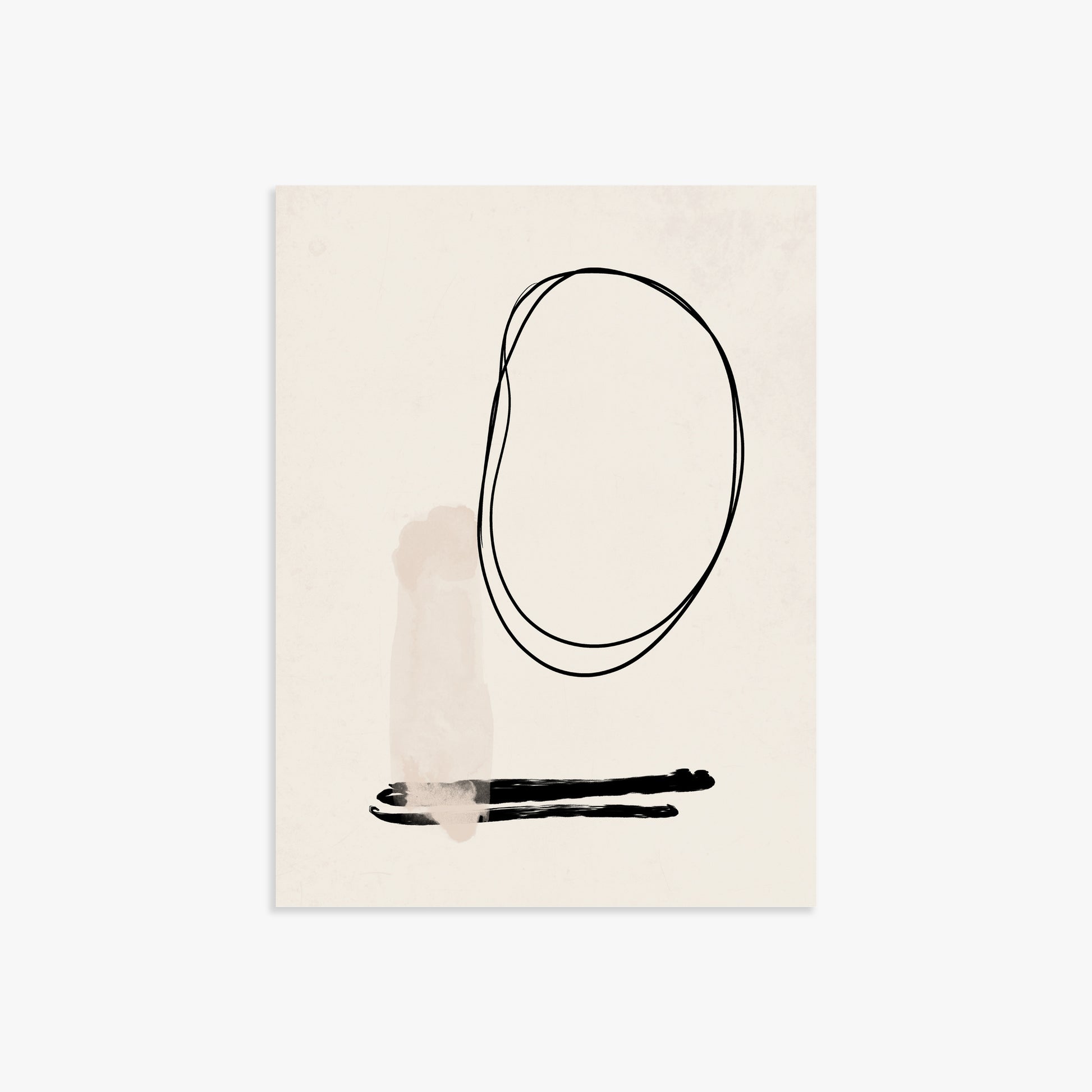 Orbiting Trace, 30x40cm Poster Unframed