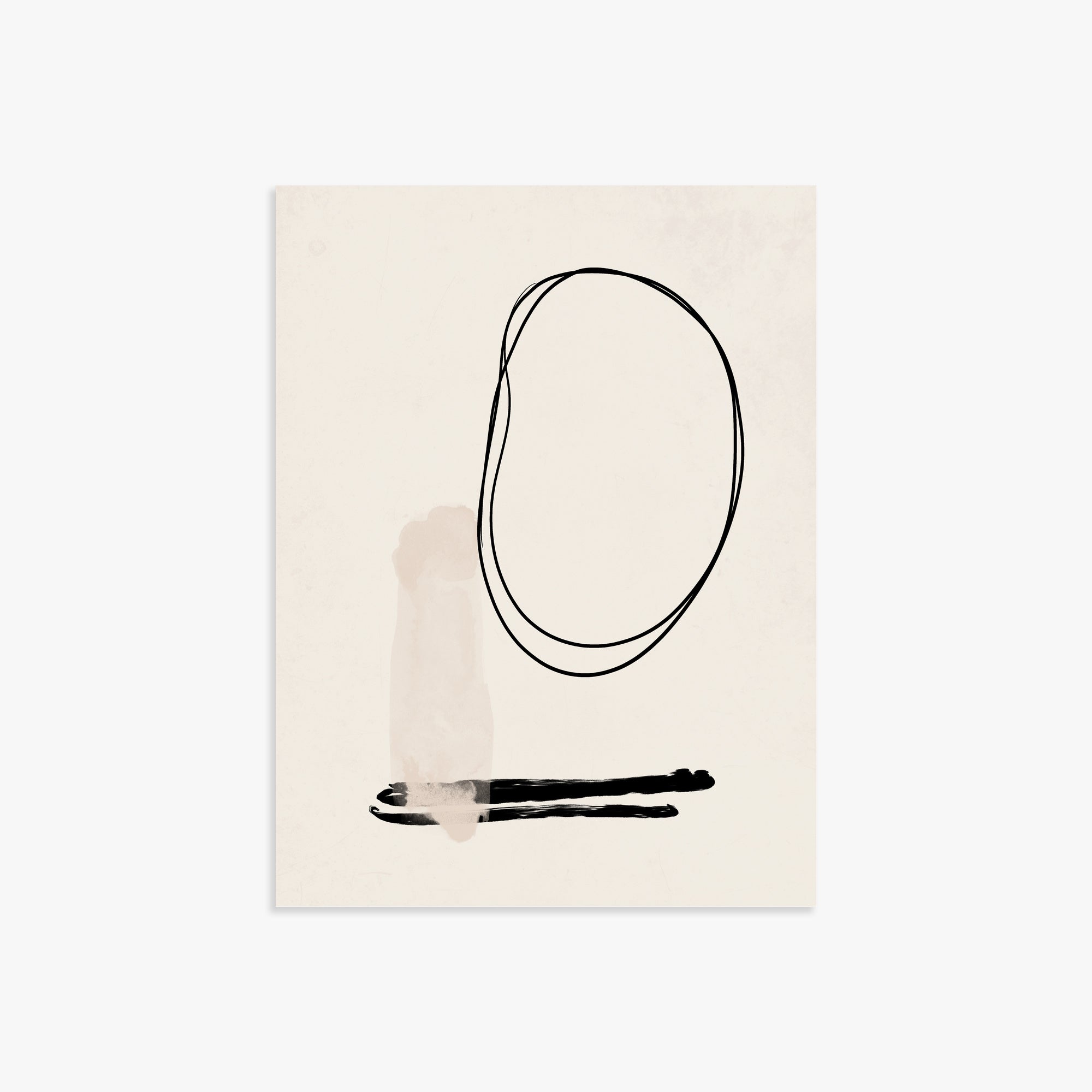 Orbiting Trace, 30x40cm Poster Unframed